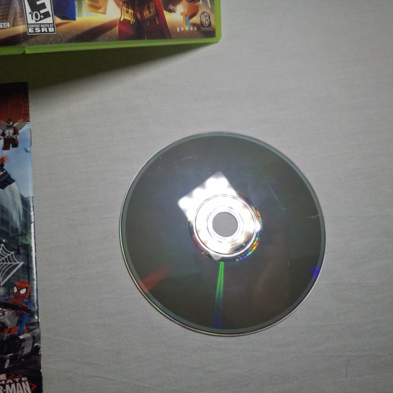 LEGO Marvel Super Heroes (2013) Microsoft Xbox 360 w Manual Tested Free Shipping