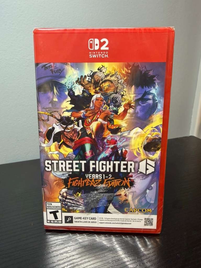 Street Fighter 6 Years 1-2 Fighters Edition Nintendo Switch 2 Factory Sealed