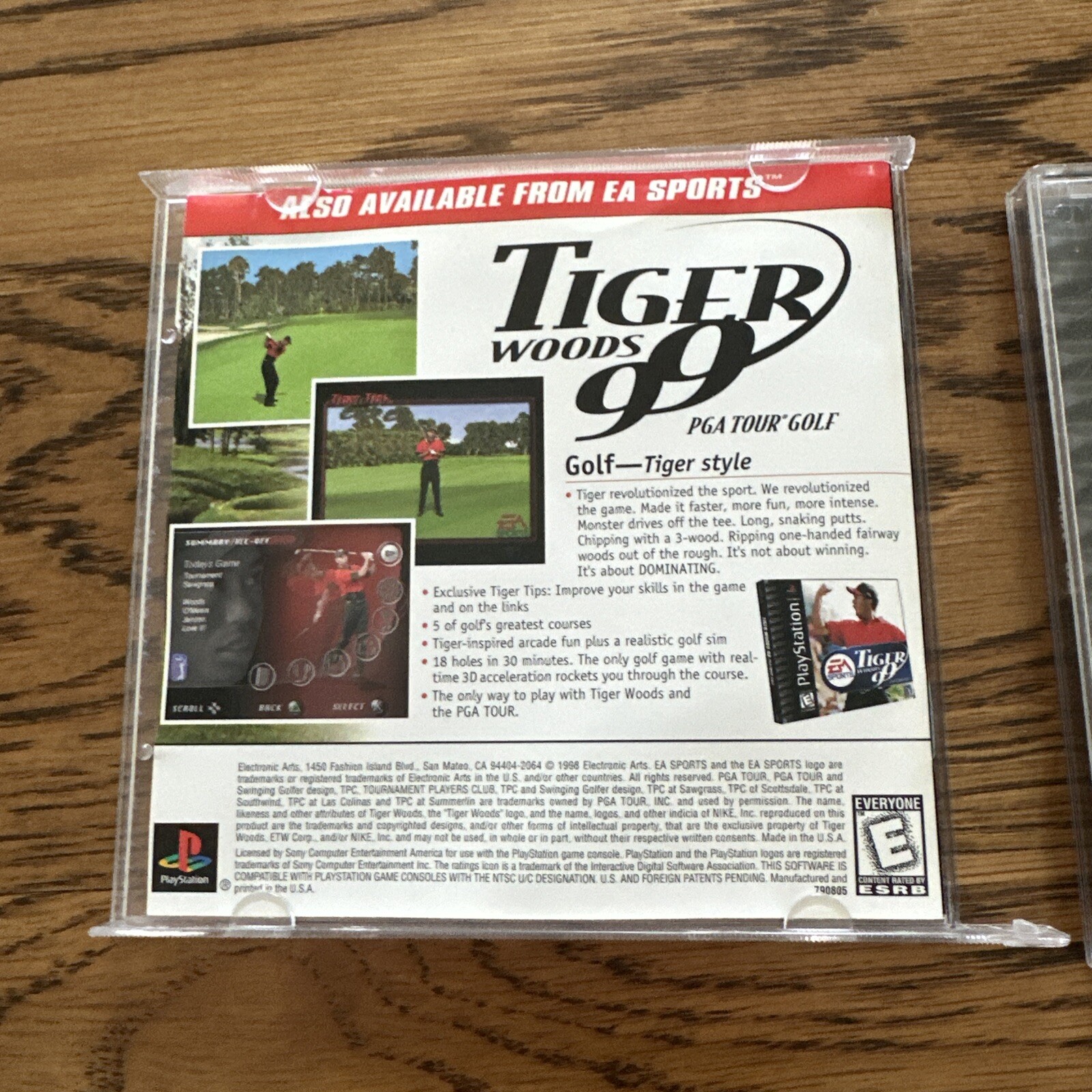 NHL 99 (Sony PlayStation – PS1) Complete with Manual, Broken Case