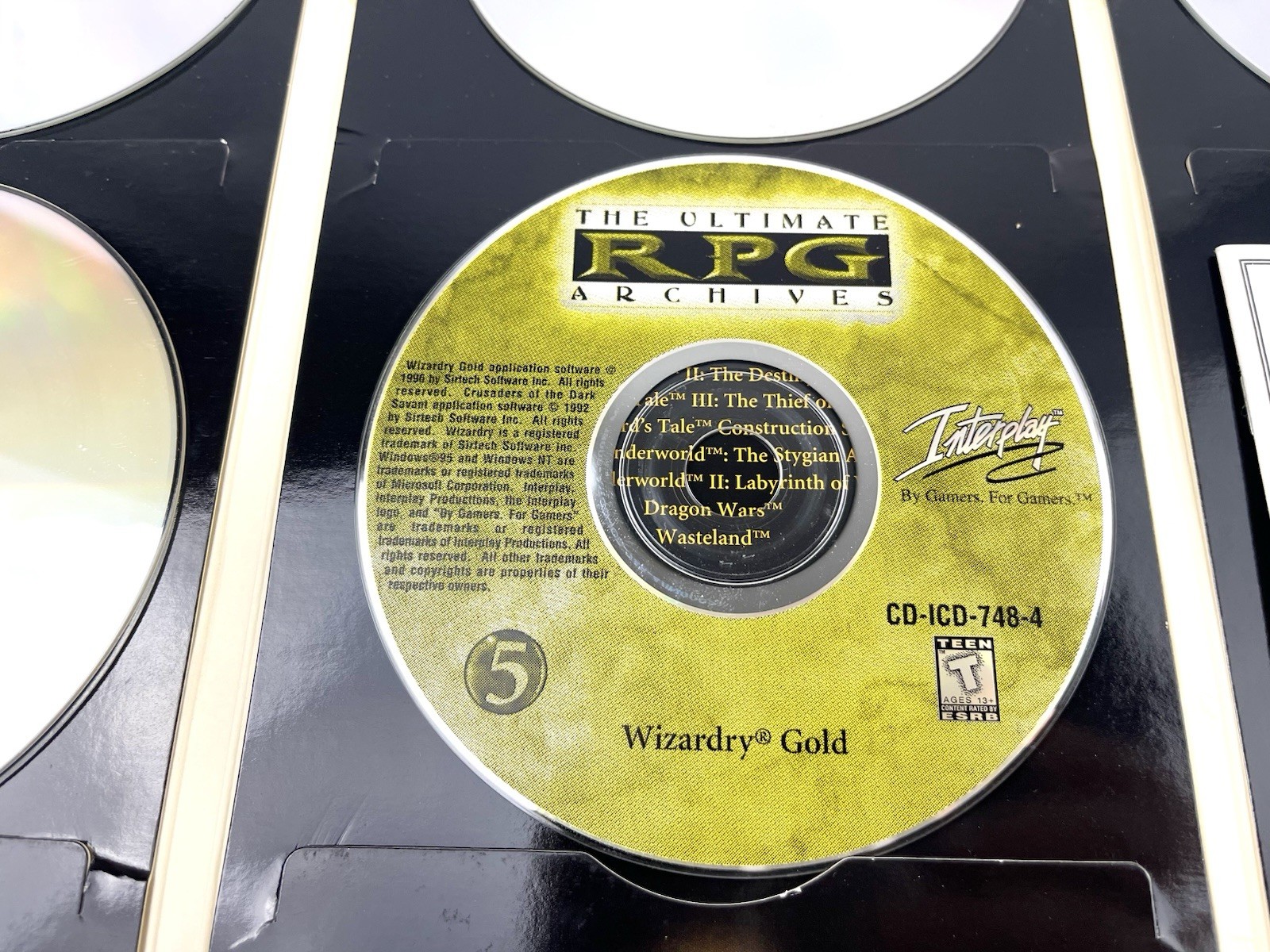 The Ultimate RPG Archives 12 Award Winning Role Playing Games PC Game Read Descr
