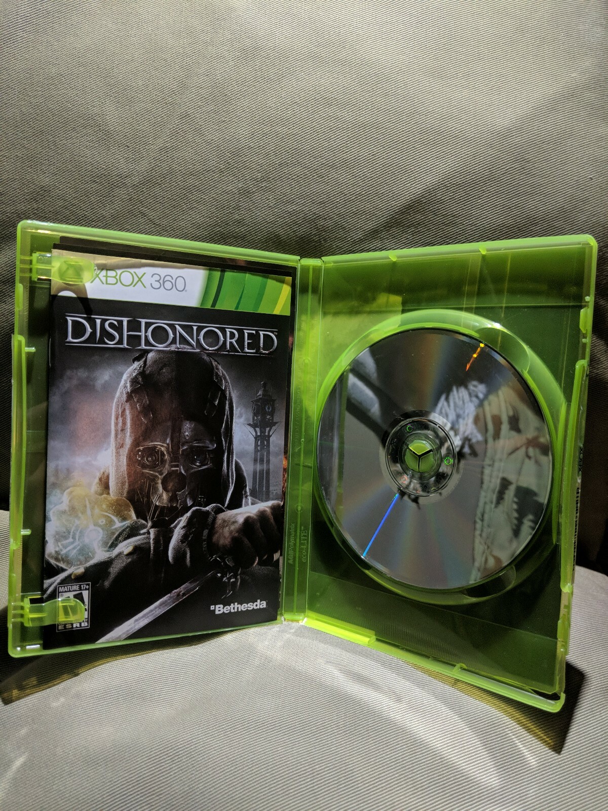Dishonored (Microsoft Xbox 360, 2012)