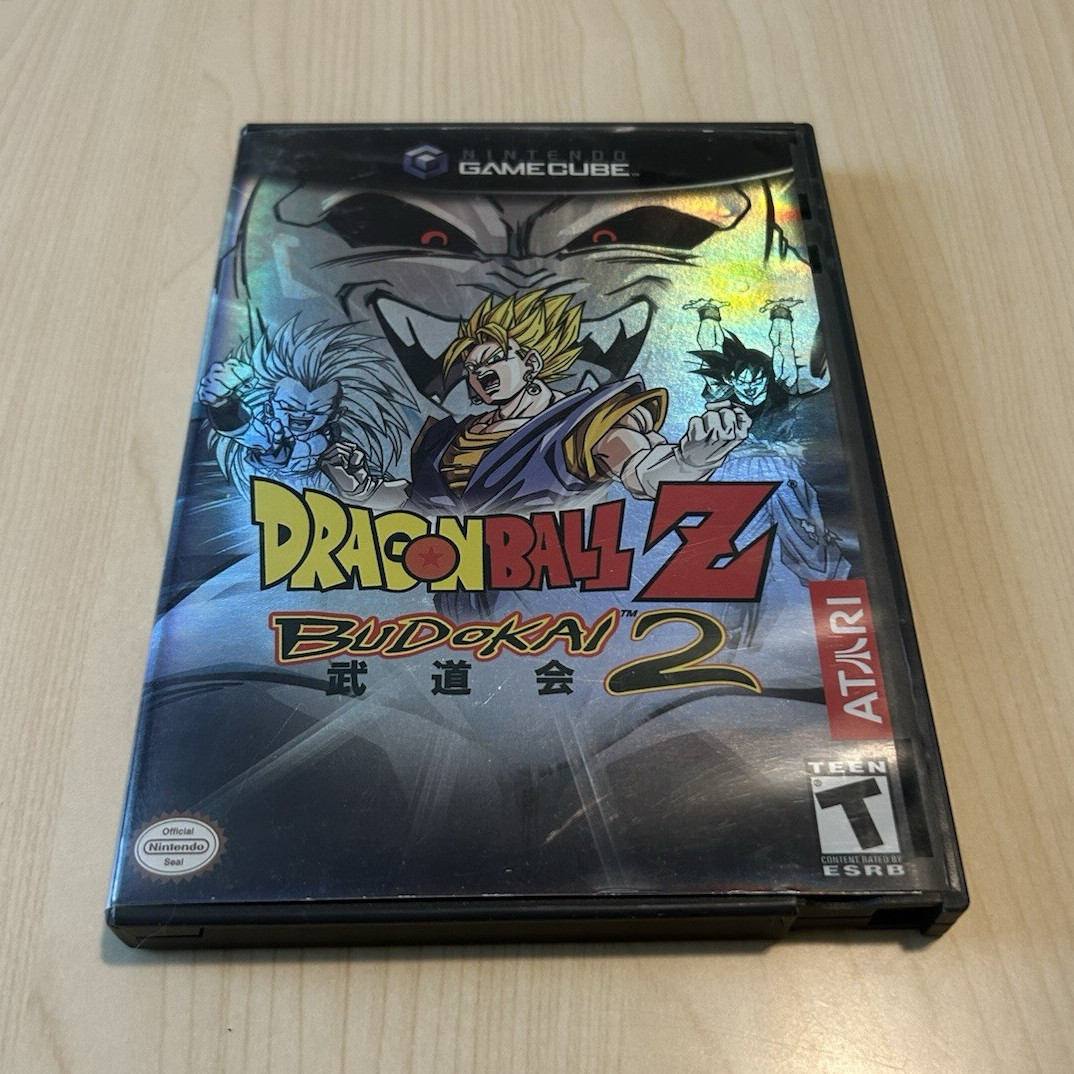 Dragon Ball Z: Budokai 2 Nintendo GameCube Fighting, Manual Included