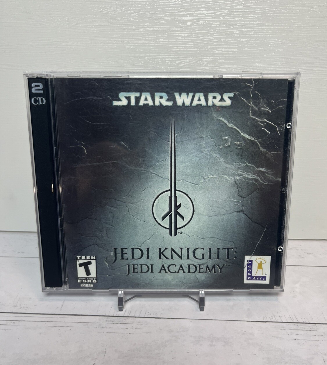 Star Wars Jedi Knight: Jedi Academy CD ROM PC 2 Disc
