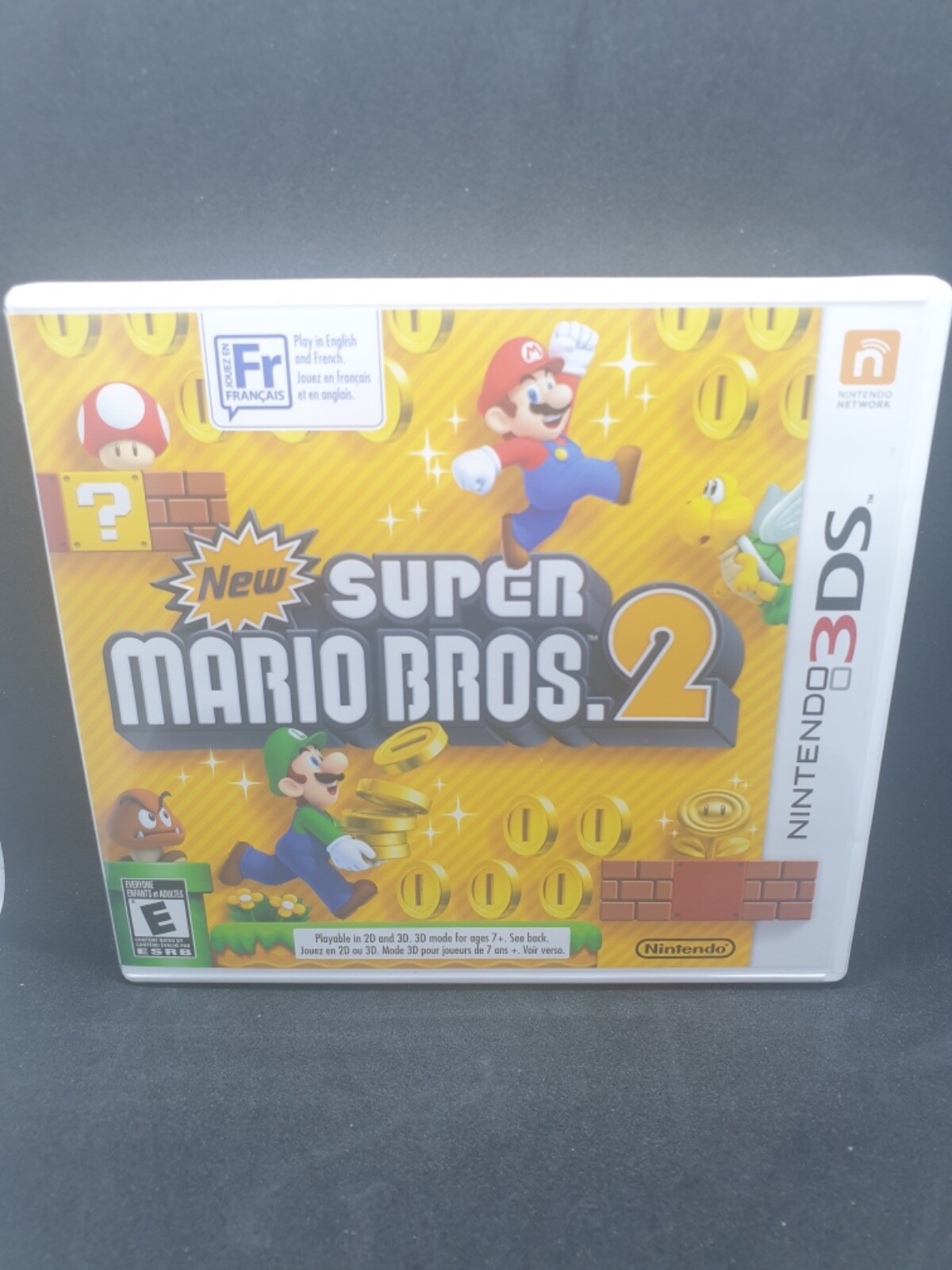 Nintendo New Super Mario Bros. 2 (3DS, 2012) with Manual- Complete