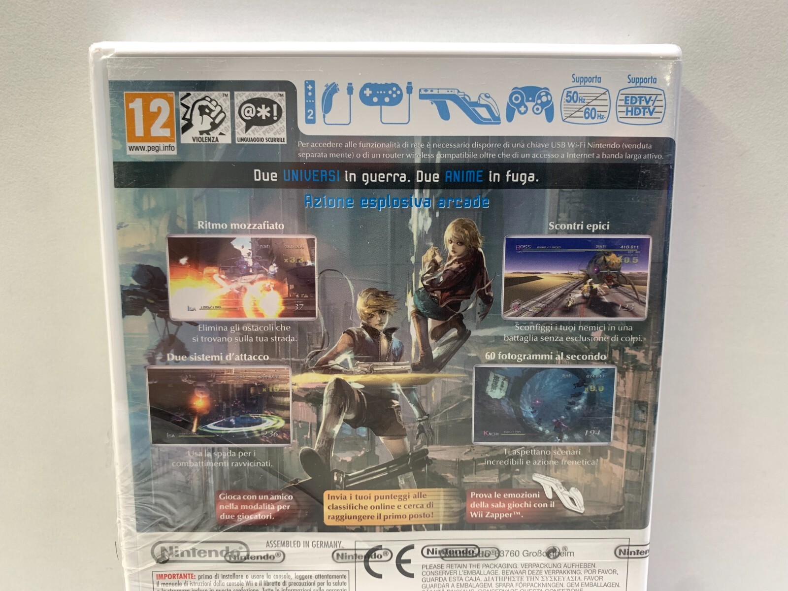 SIN AND PUNISHMENT SUCCESSOR OF THE SKIES – NINTENDO WII – NEW SEALED PAL