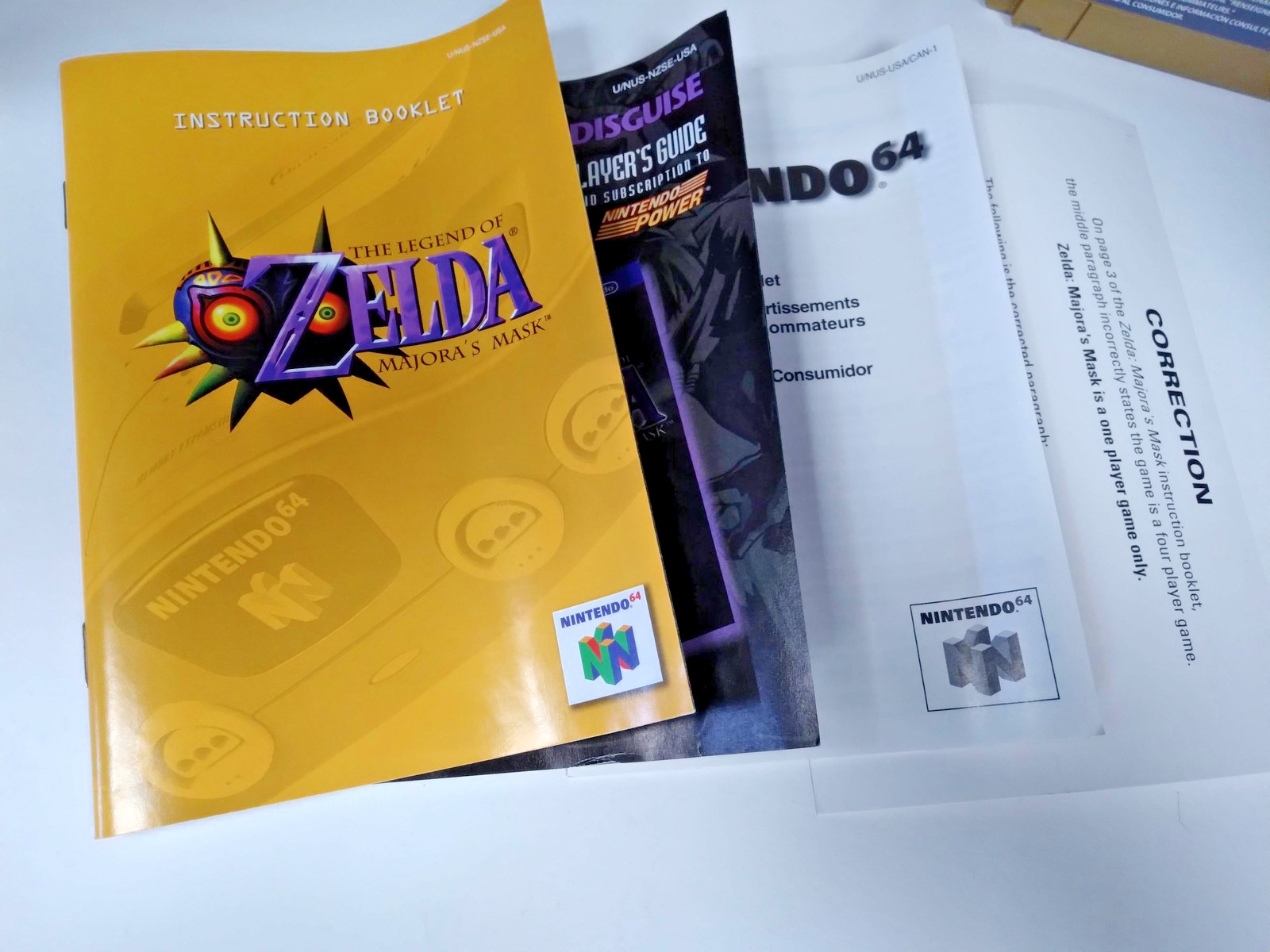 THE LEGEND OF ZELDA: MAJORA’S MASK (N64) *CIB* [SIG. REQ. & INSURANCE]