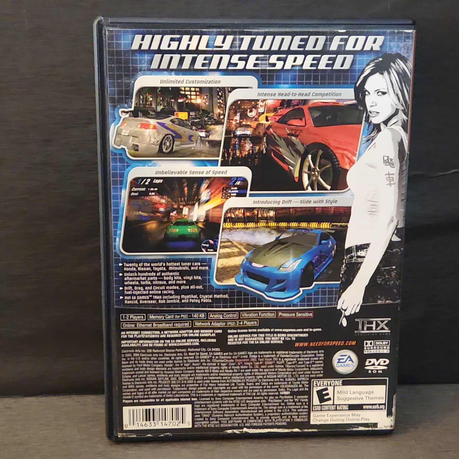 Need For Speed Underground PlayStation 2 PS2 Game CIB Complete Greatest Hits