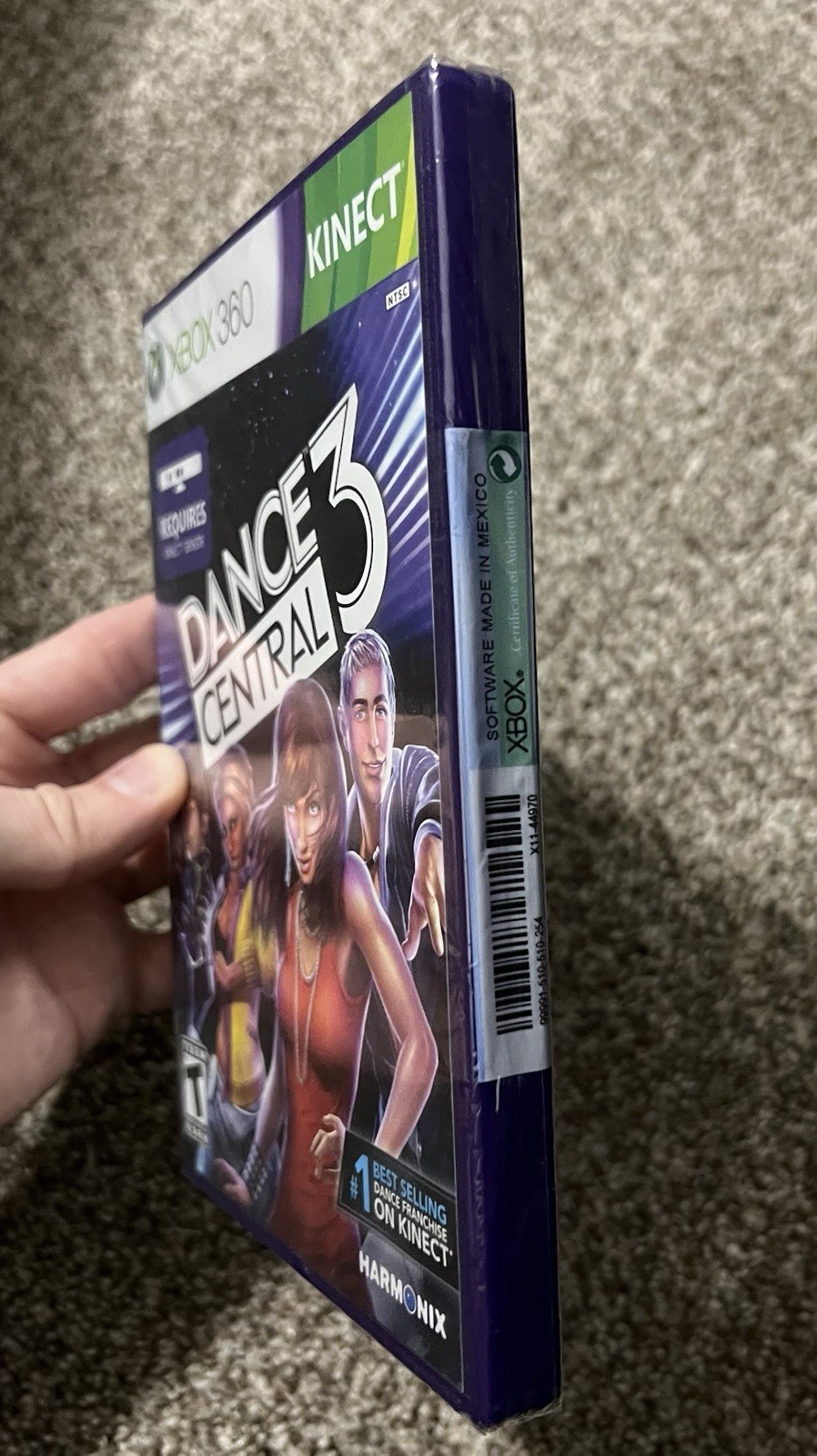 Dance Central 3 (Xbox 360, 2012) Microsoft Kinect Sealed New
