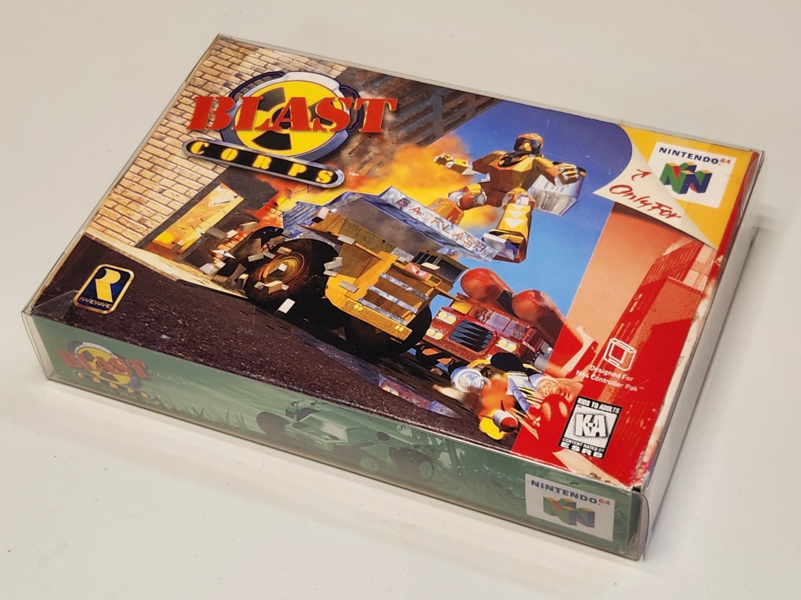 Blast Corps Nintendo N64 CIB Manual Box Authentic