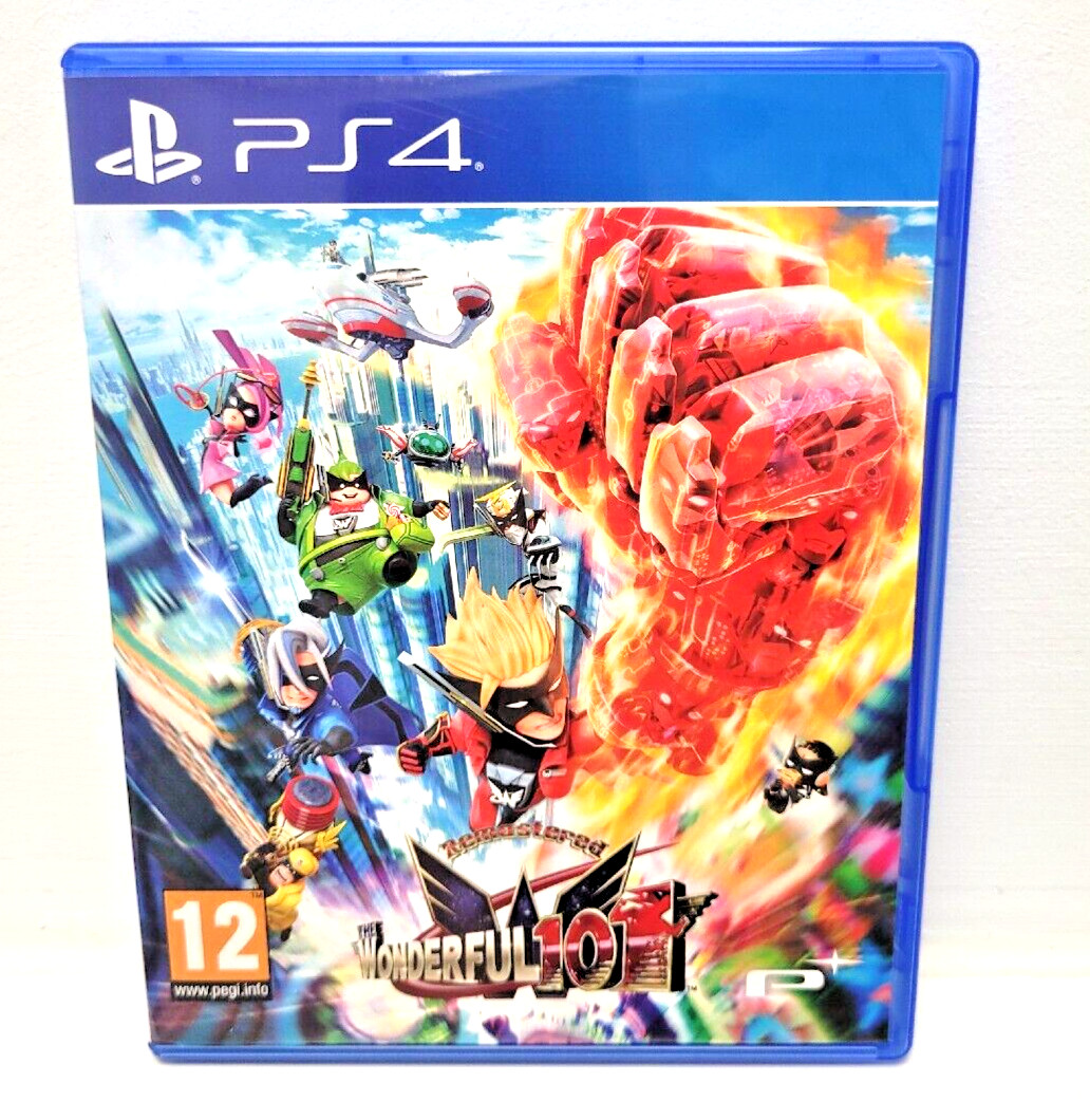 The Wonderful 101 Remastered PS4 Excellent PS5 Compatible Works Worldwide