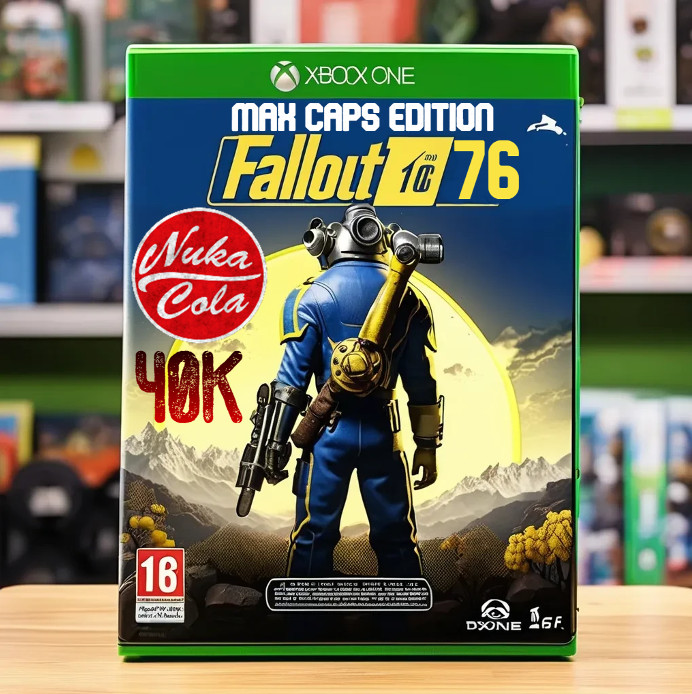 Fallout76| Max Caps Edition| Xbox Only 40K Max Caps In Game