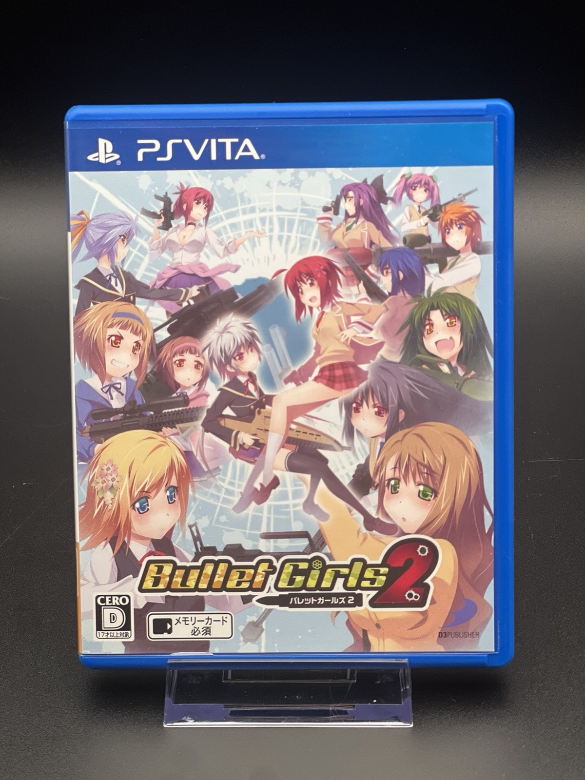 PS Vita Bullet Girls 2 Playstation Vita Region Free game soft US SELLER