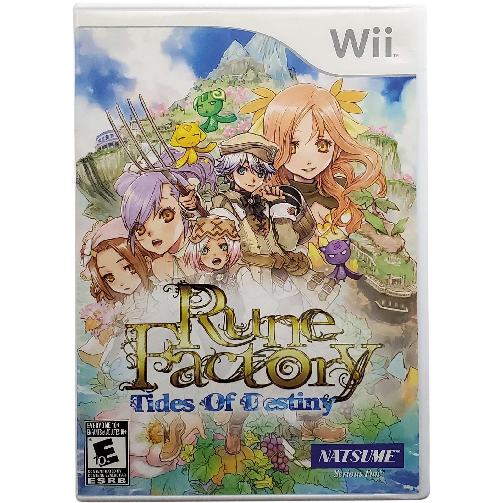 Rune Factory Tides Of Destiny – Nintendo Wii Tested 1Y Guarantee