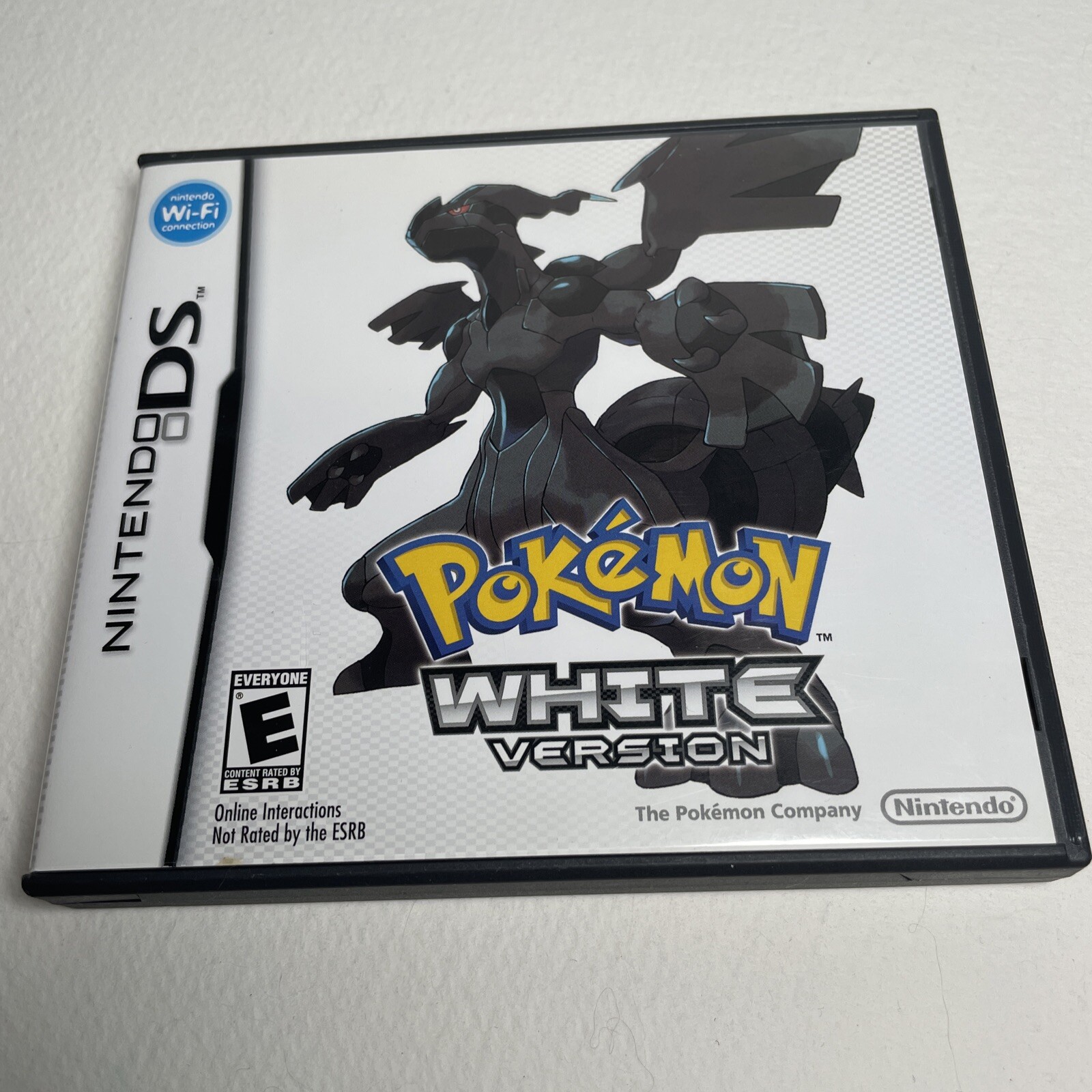 Nintendo DS: Pokemon White Version Empty Case & Manual Insert Only – No Game