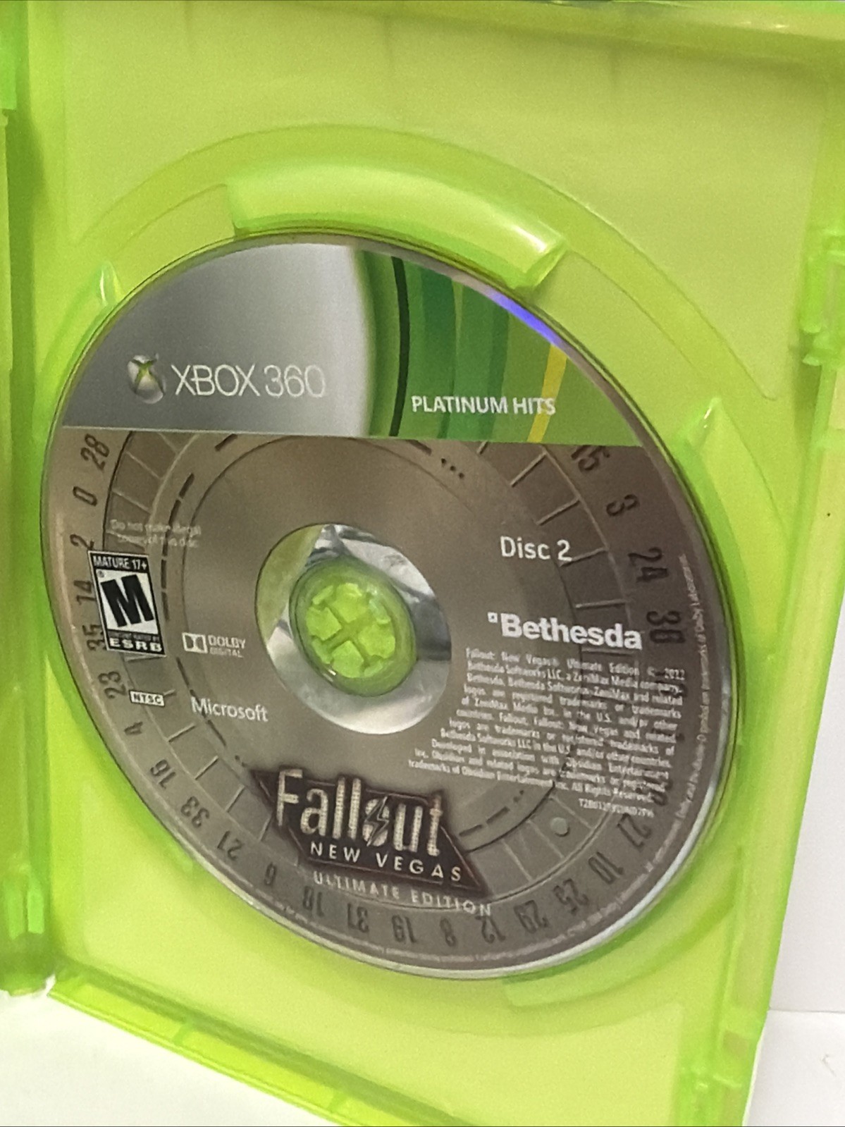 Fallout New Vegas Ultimate Edition (Microsoft Xbox 360) Clean Game Discs Tested