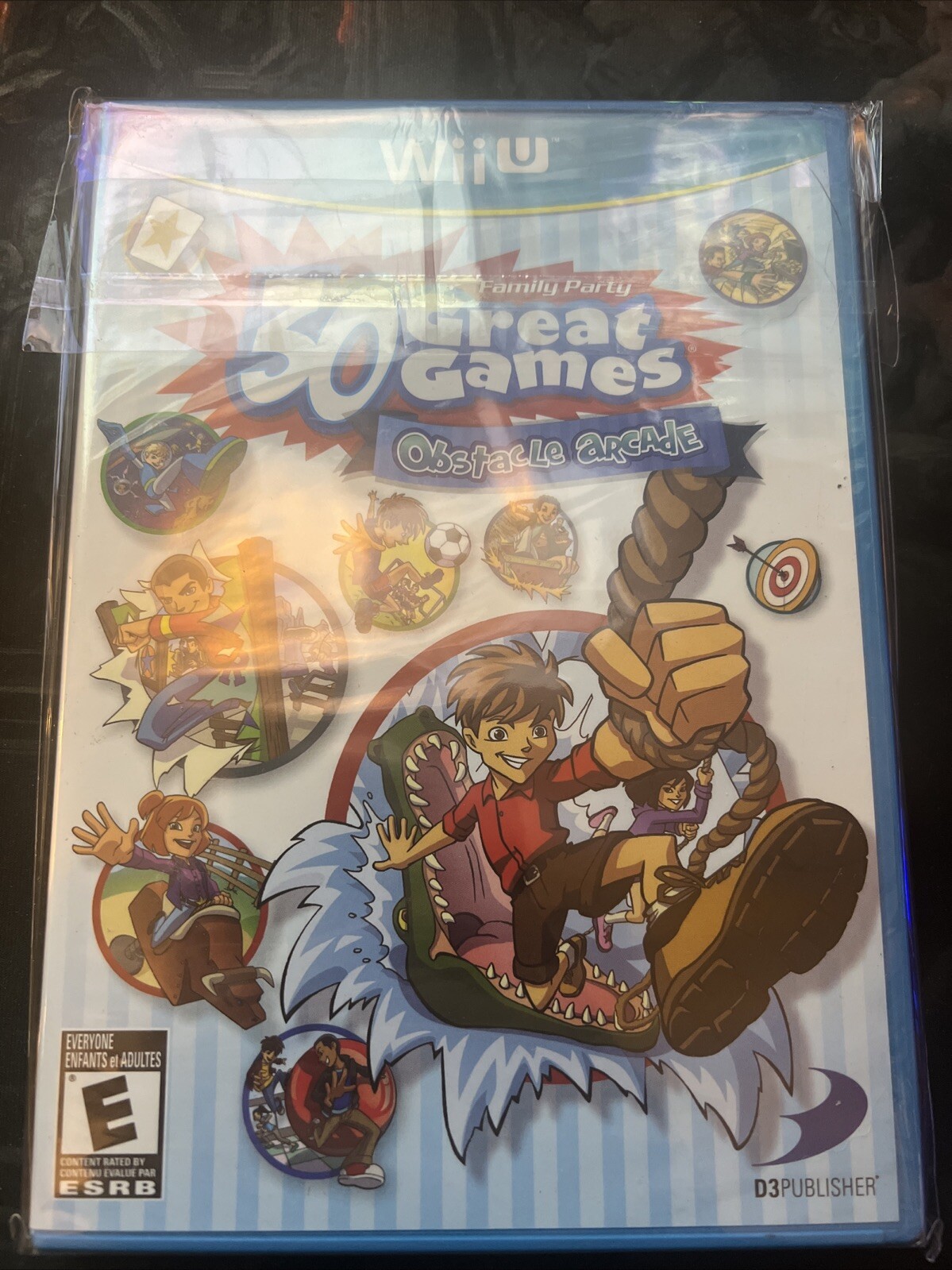 Family Party: 30 Great Games Obstacle Arcade (Nintendo Wii U, 2012)