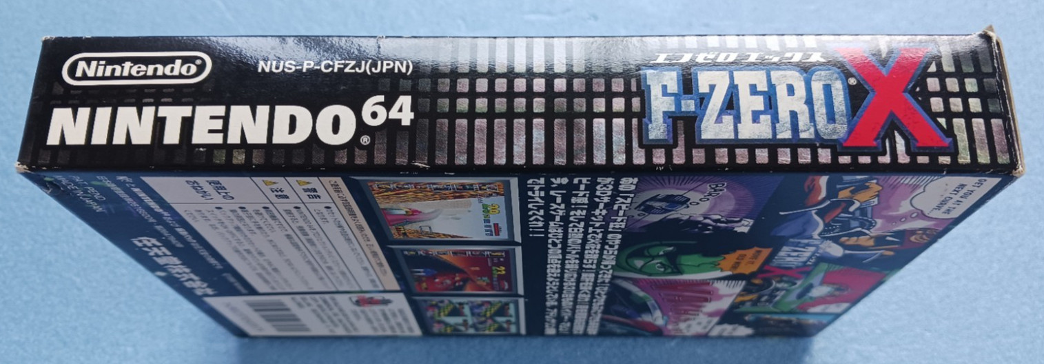 F-ZERO X Nintendo 64 N64 Japan CIB Complete in Box Tested Authentic NTSC-J