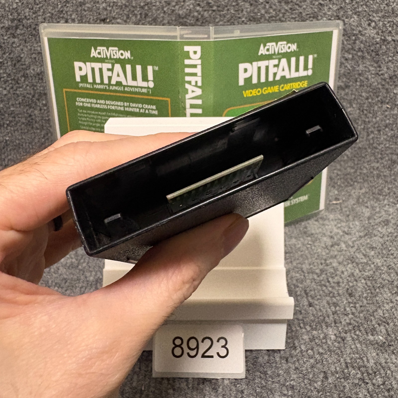 Pitfall Atari 2600 Cartridge & Case Tested Works