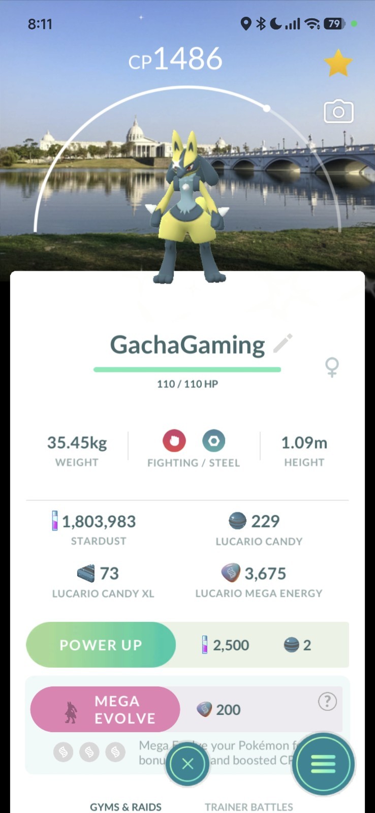 Rare Shiny Lucario Tainan – Taiwan Pokemon | Special BG – GO