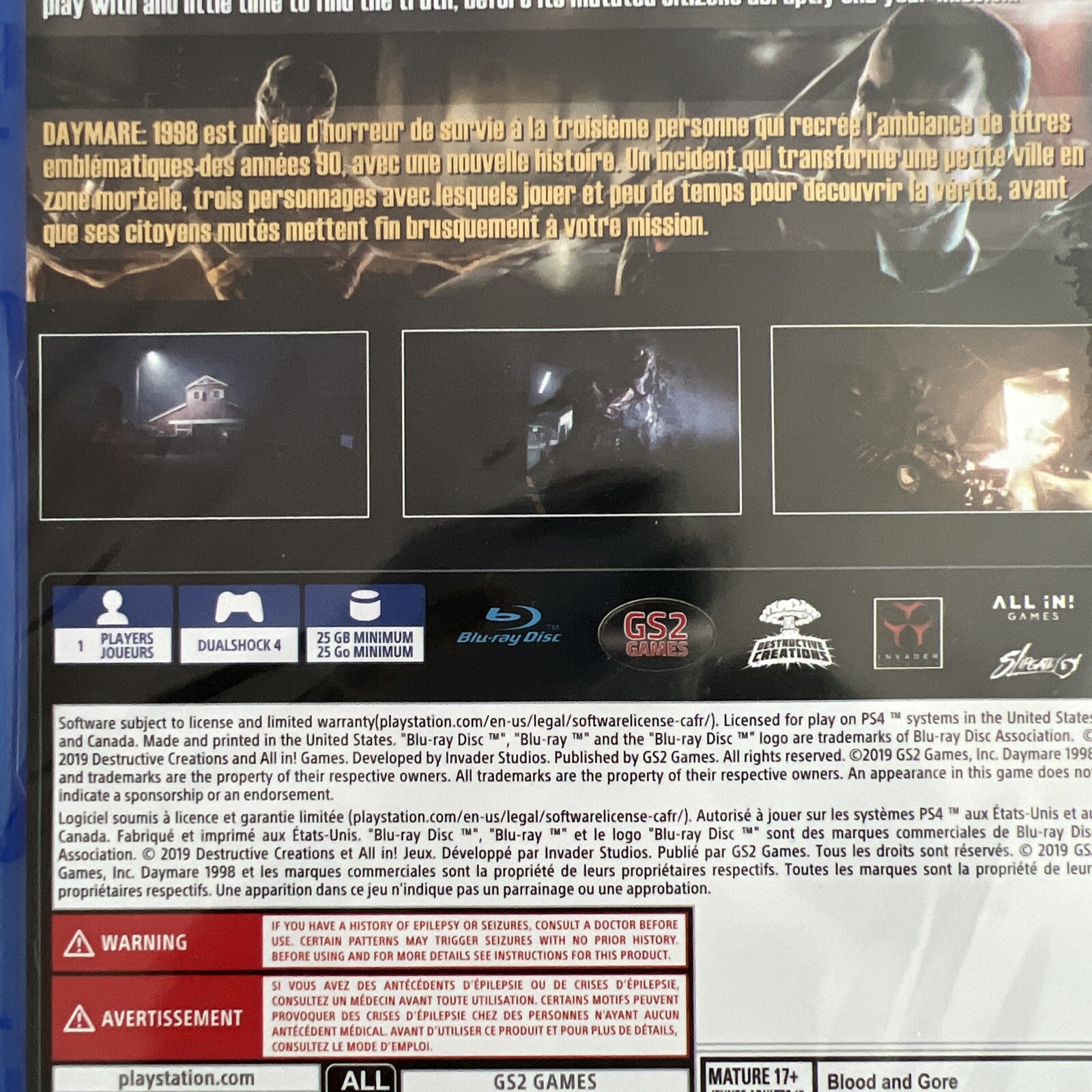 Daymare 1998 – Sony PlayStation 4