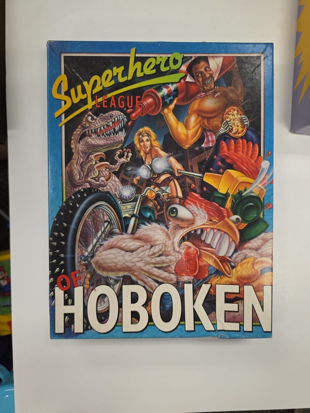SUPERHERO LEAGUE OF HOBOKEN PC Game in Box / Boxed 3.5″ Floppy Version