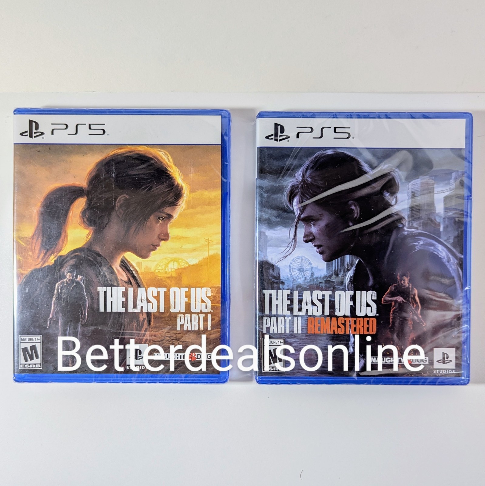 The Last of Us 1 & The Last Of Us 2 PlayStation 5 PS5 Bundle SEALED