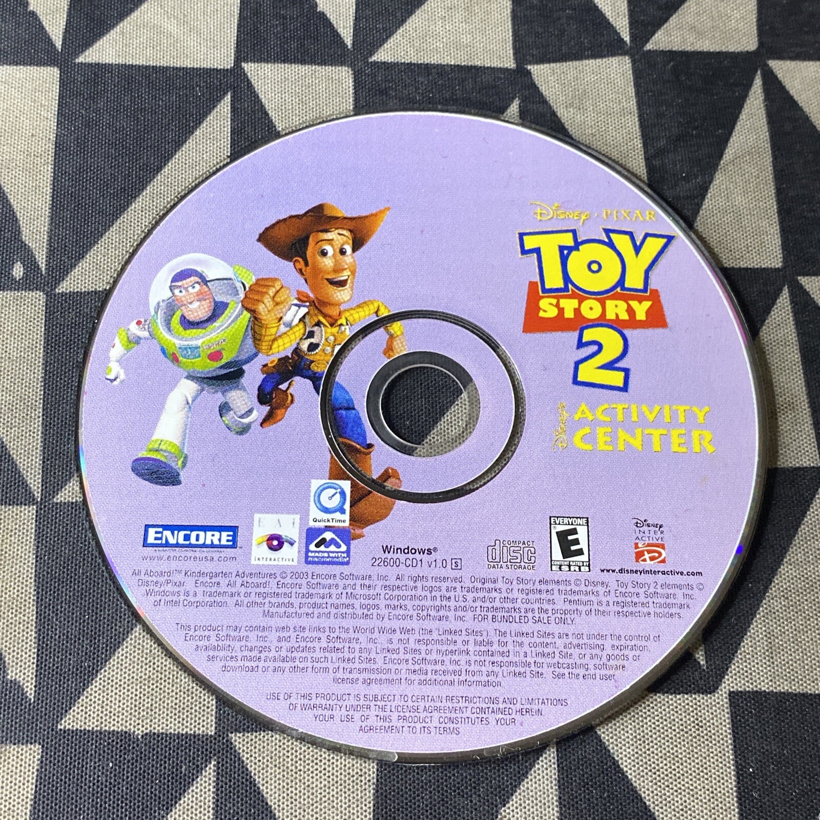 Toy Story 2 Activity Center (Windows/Mac) PC Disney – Disc Only