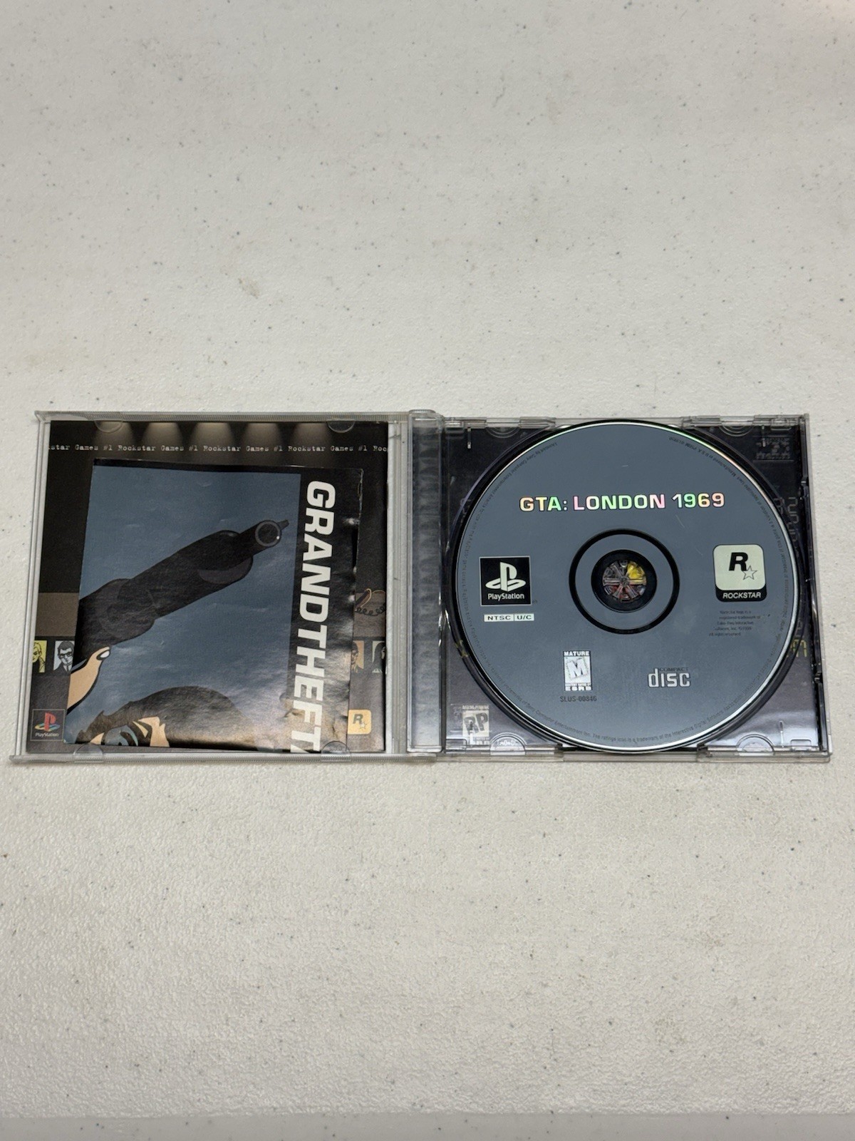 CIB Grand Theft Auto – Mission Pack #1: London 1969 (Sony PlayStation, 1999) PS1