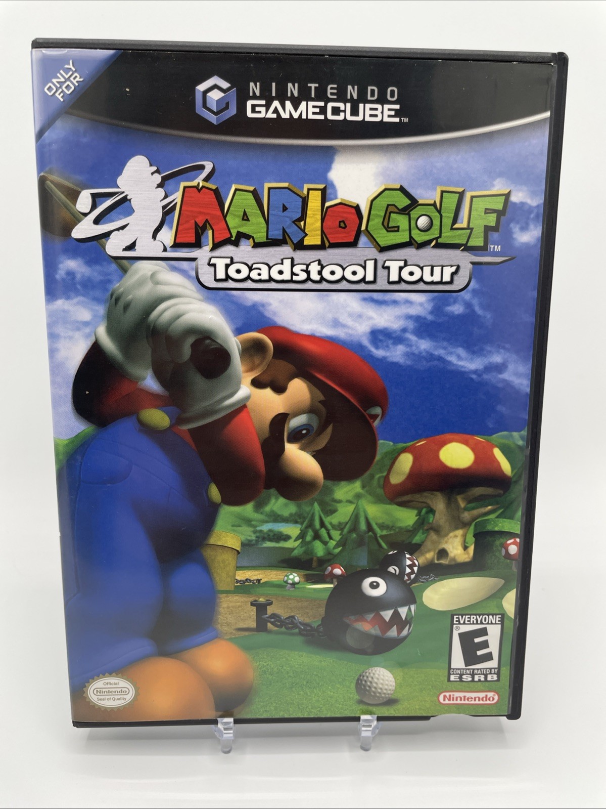 Mario Golf: Toadstool Tour Nintendo GameCube Complete CIB Black Label