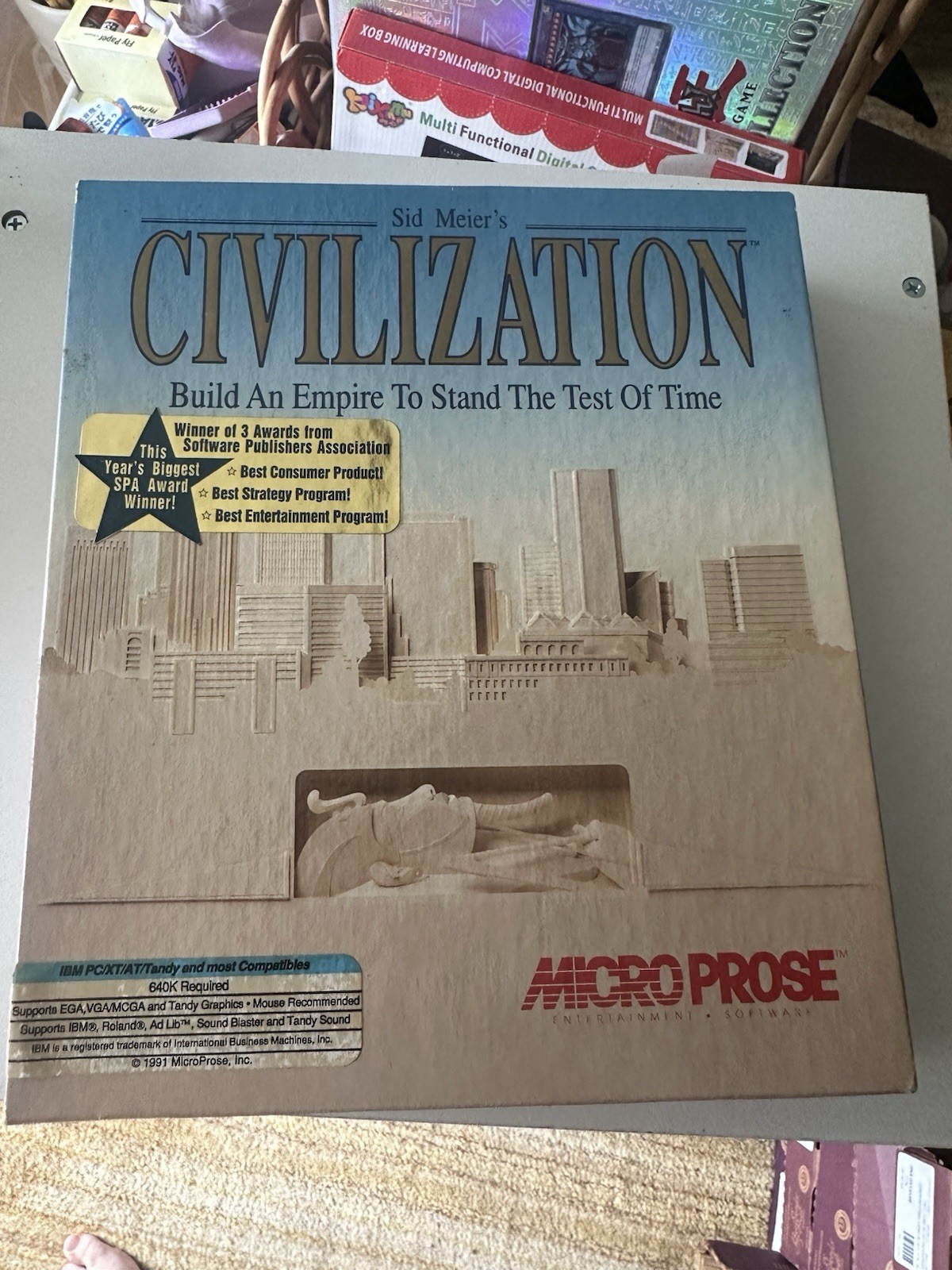 Sid Meier’s Civilization (Commodore Amiga, 1992)