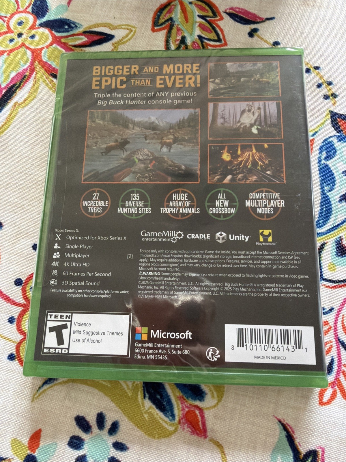 Big Buck Hunter Ultimate Trophy for Xbox – Xbox Series X. New. Factory Sealed