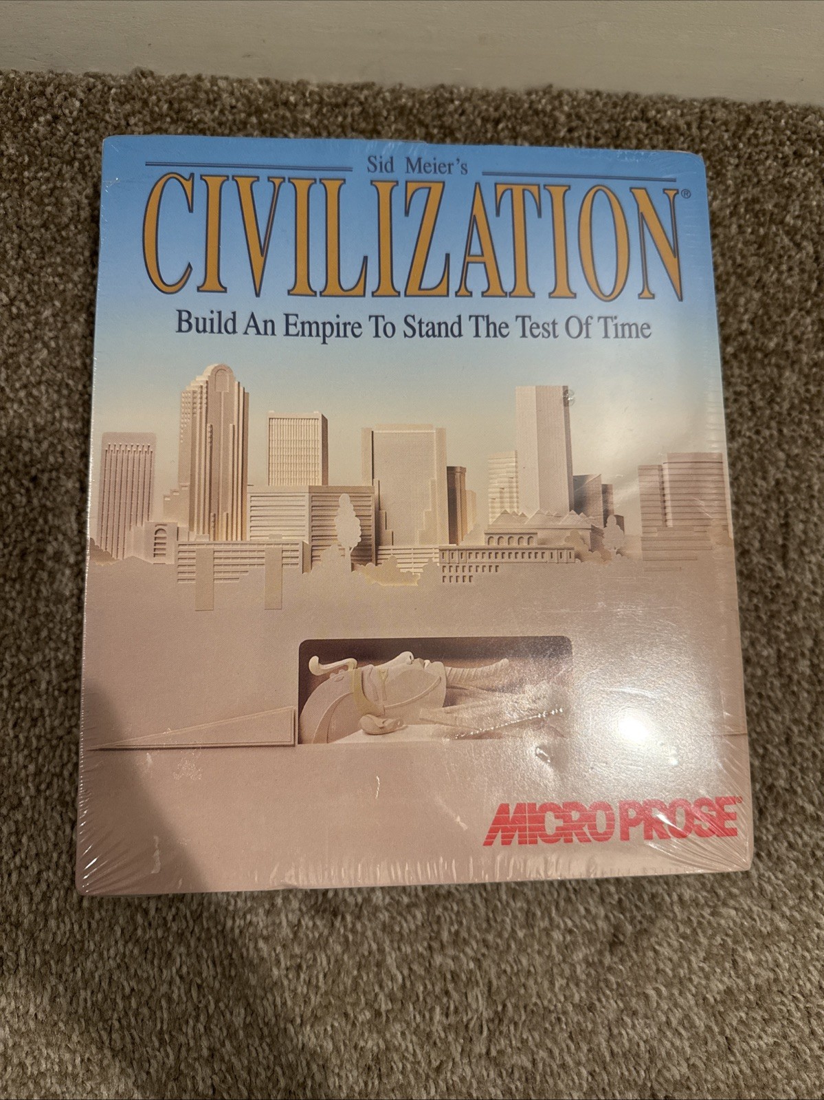 Sid Meier’s Civilization I PC IBM Big Box 3.5″ Disks MicroProse NEW SEALED