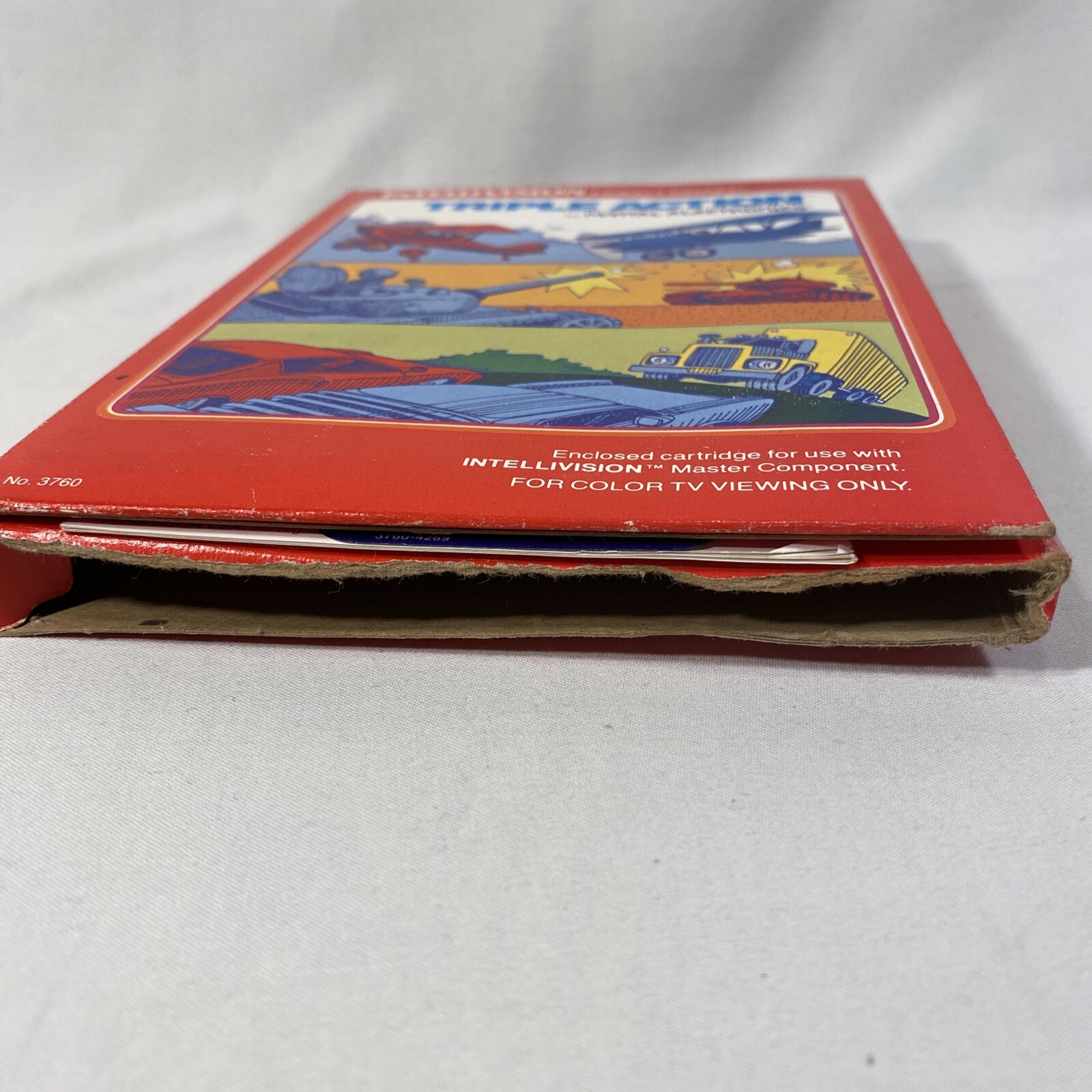 Triple Action (Intellivision, 1981) Mattel Electronics Video Game