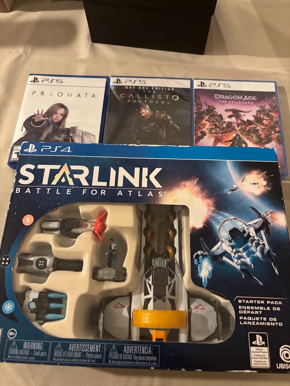 PS5 Game Lot Pragmata, Callisto Protocol Dragon Age Veilguard NEW+ Starlink PS4