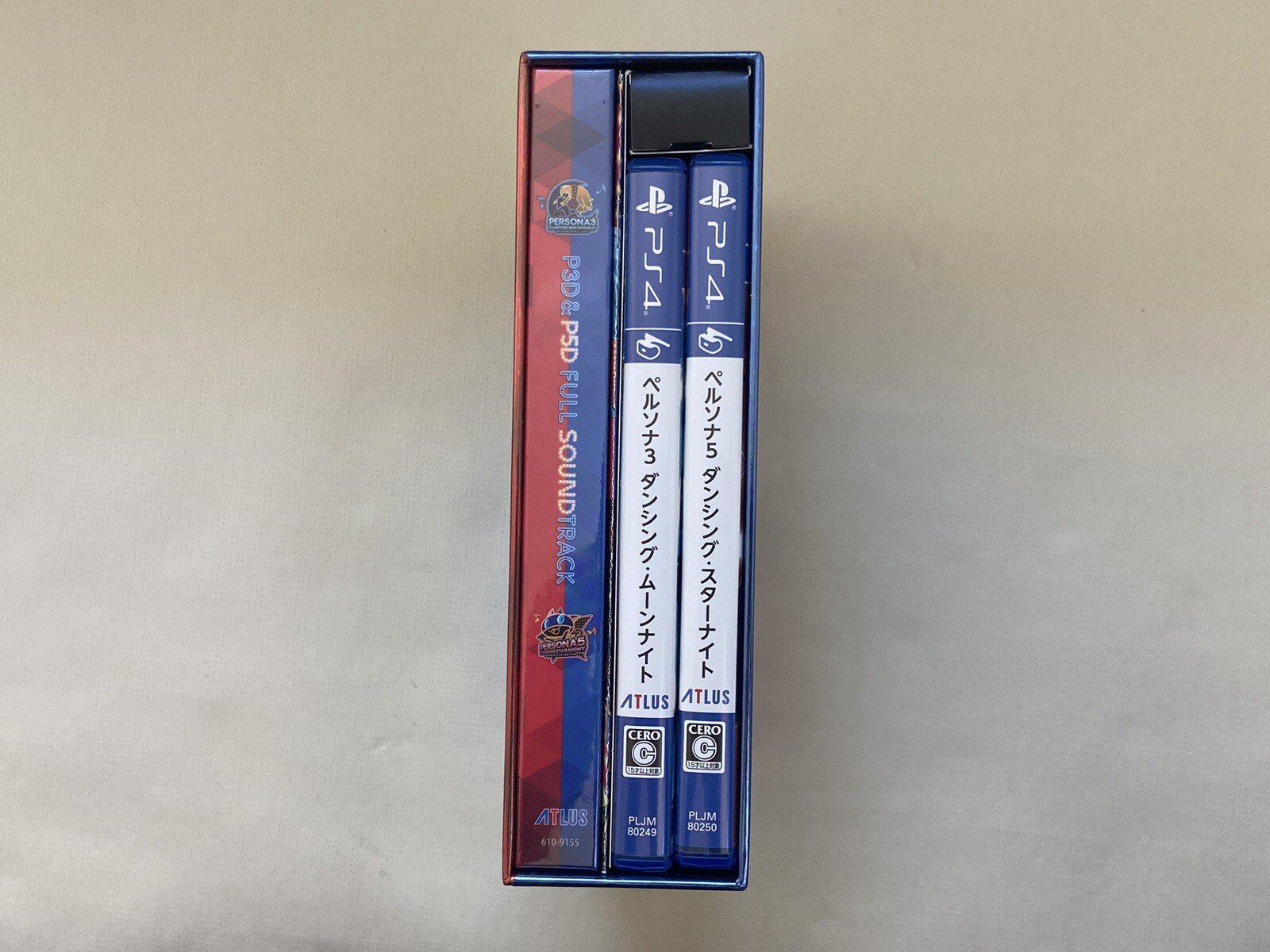 Persona Dancing All Star Triple Pack Playstation 4 Japanese Game w/Sound track