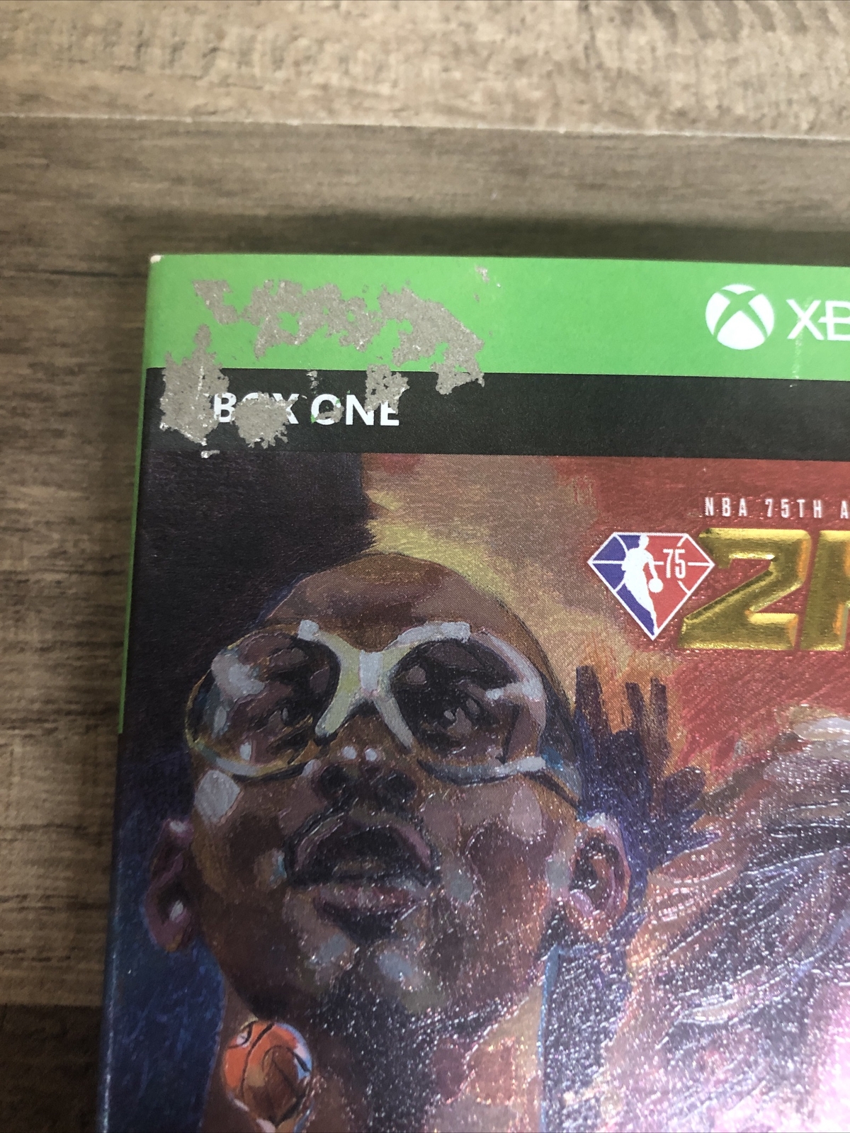 NBA 2K22 75th Anniversary Microsoft Xbox One Video Game Factory Sealed! Sleeved