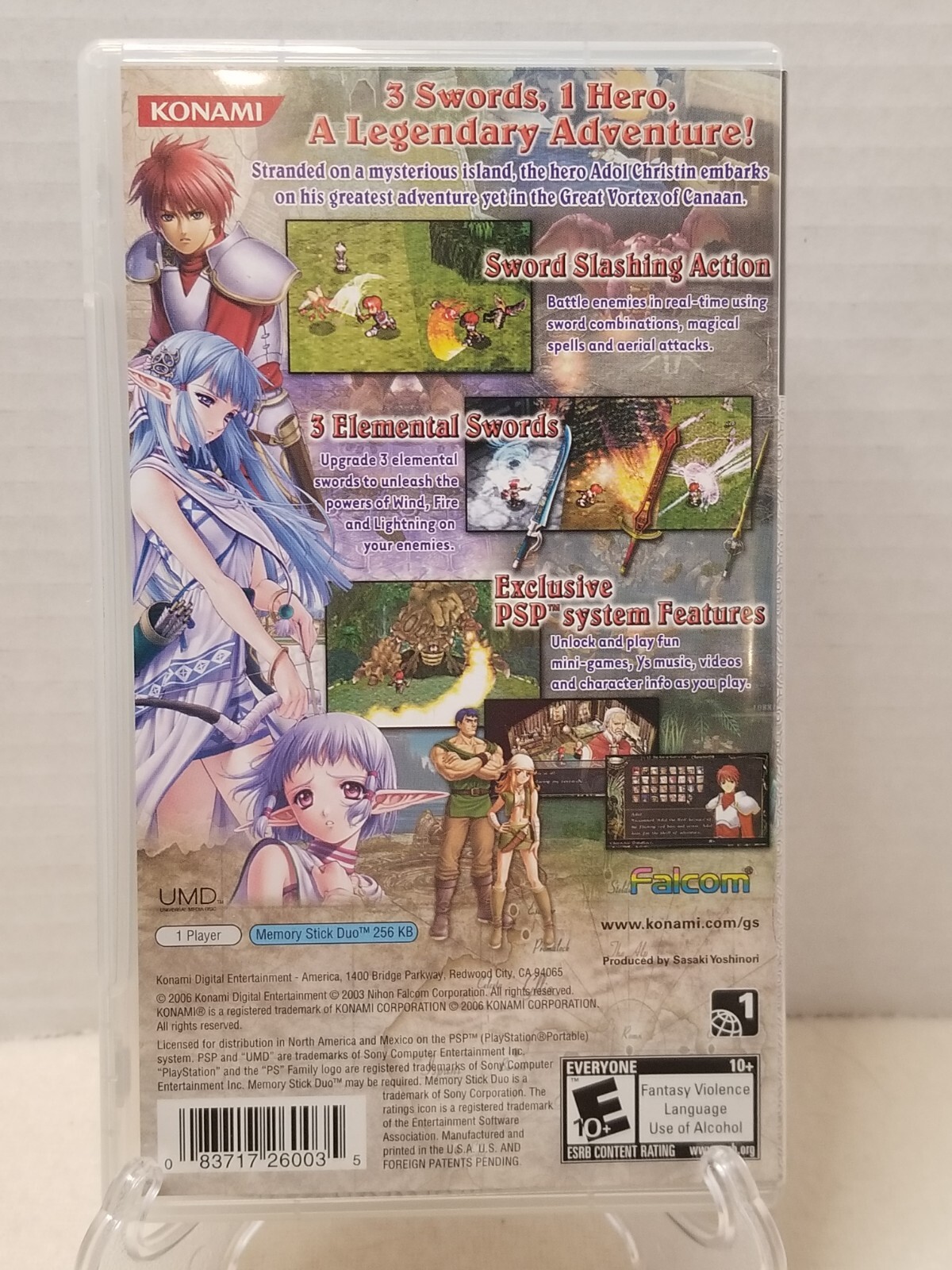 Ys: The Ark of Napishtim (Sony PSP, 2006)