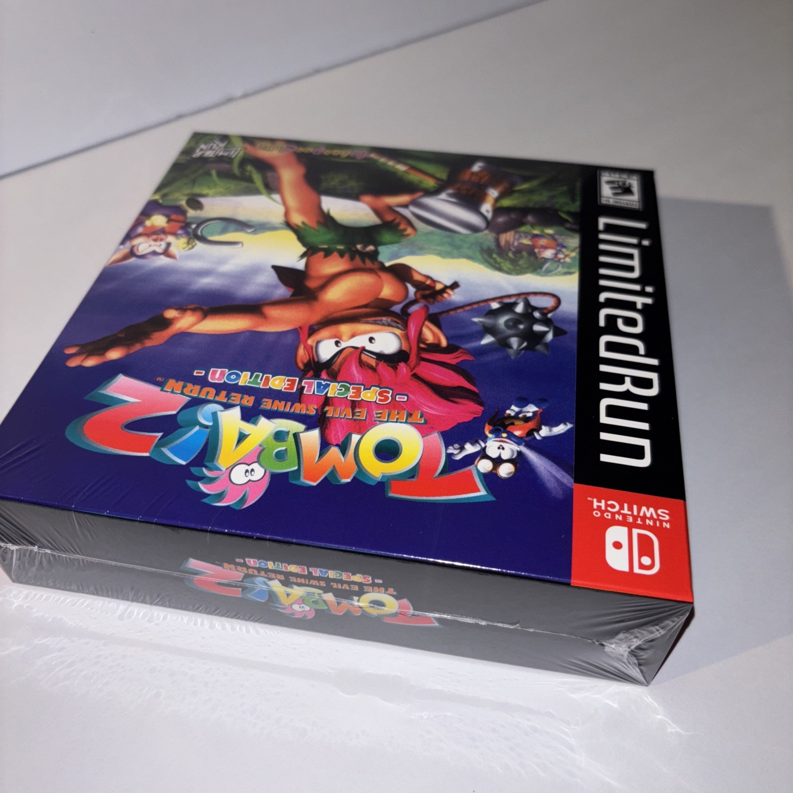 TOMBA 2 CLASSIC COLLECTORS EDITION LIMITED RUN GAME THE EVIL SWINE RETURNS ESRB!