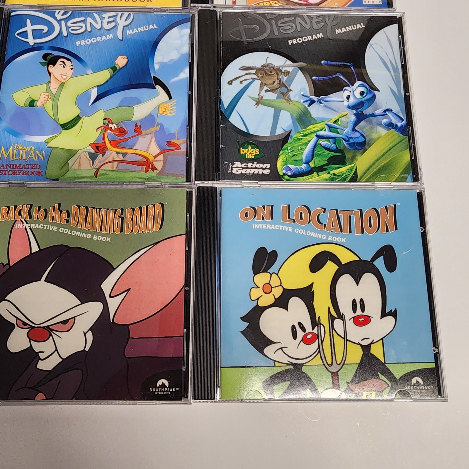 Lot Of 12 PC Children Games Educational Disney Mattel Fisher Price
