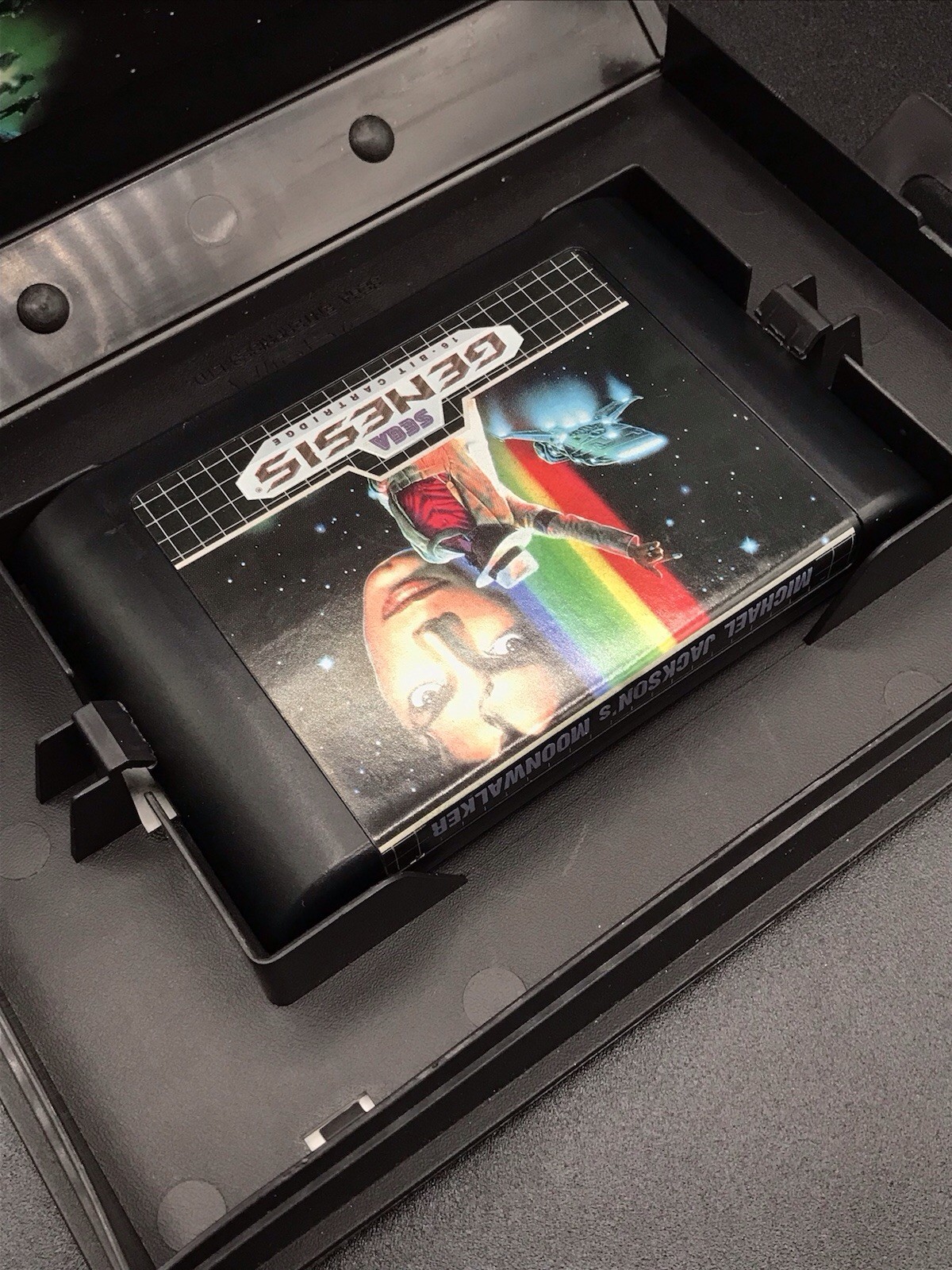 Michael Jackson’s Moonwalker – Rare Triumph variant 1st print – Sega Genesis