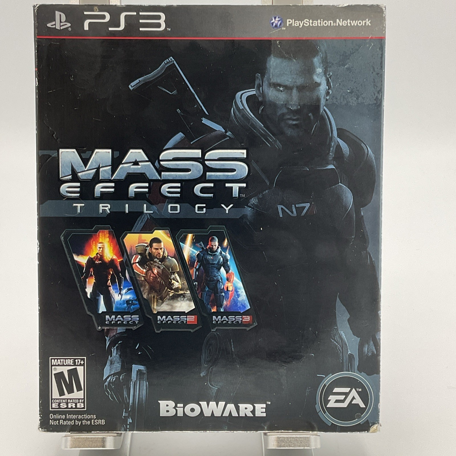 Mass Effect Trilogy (Sony PlayStation 3, 2012) C.I.B. CODES HAVE BEEN USED