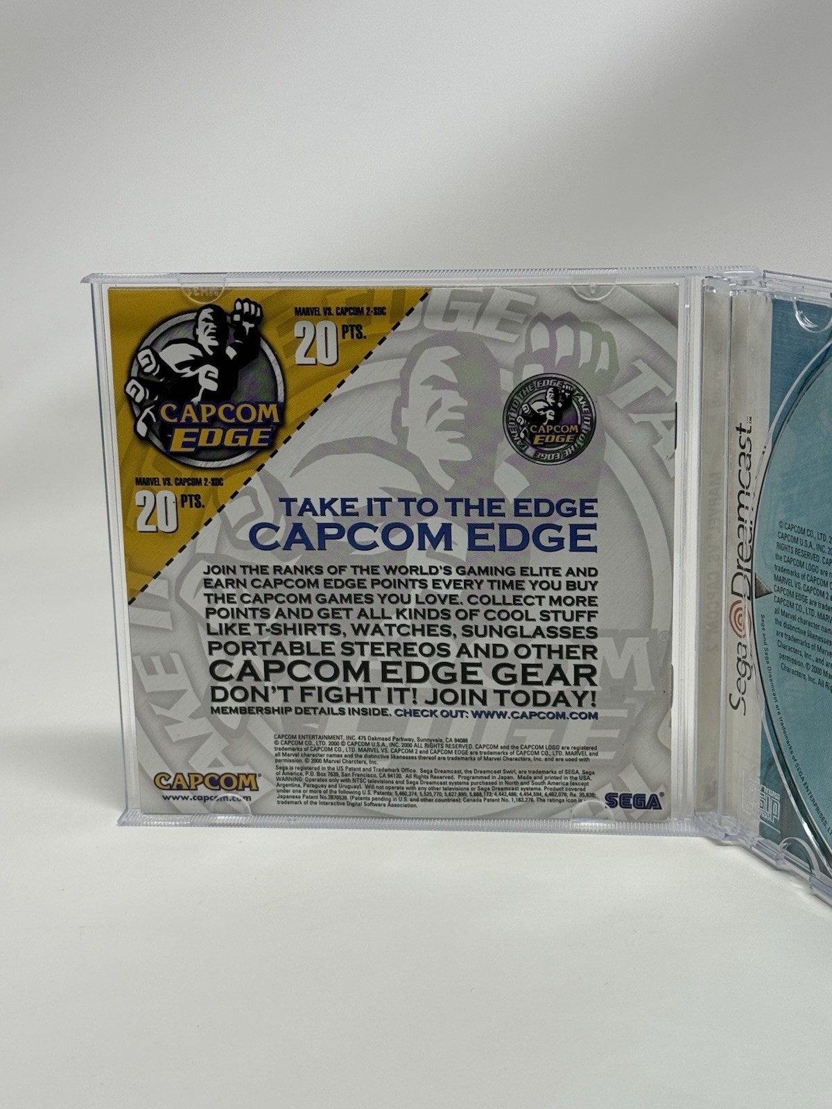 Marvel vs. Capcom 2 Sega Dreamcast Complete CIB Pristine Disc Authentic Tested
