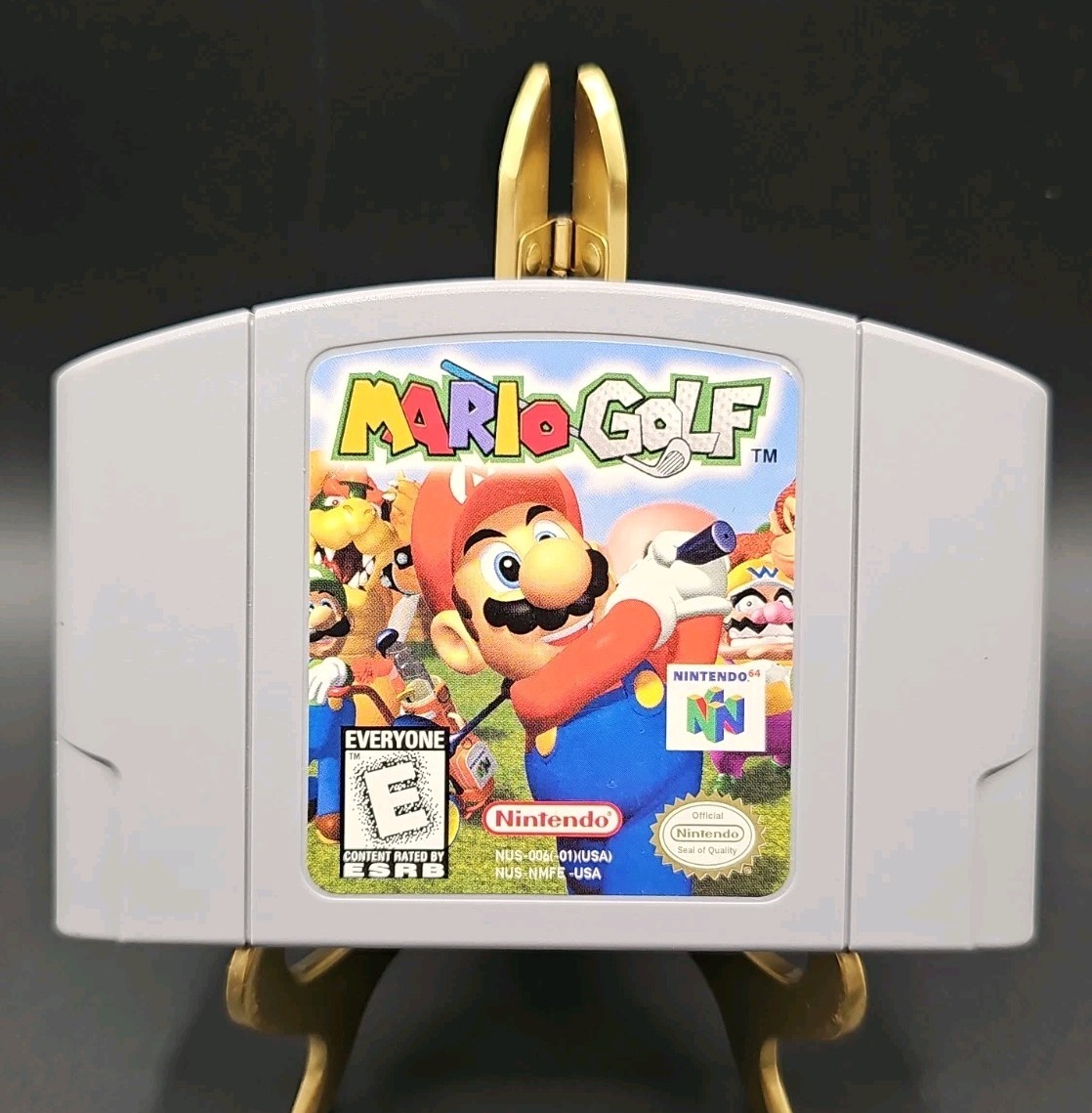 Mario Golf N64 Nintendo 64 Authentic! Great Condition! Tested! Rare!
