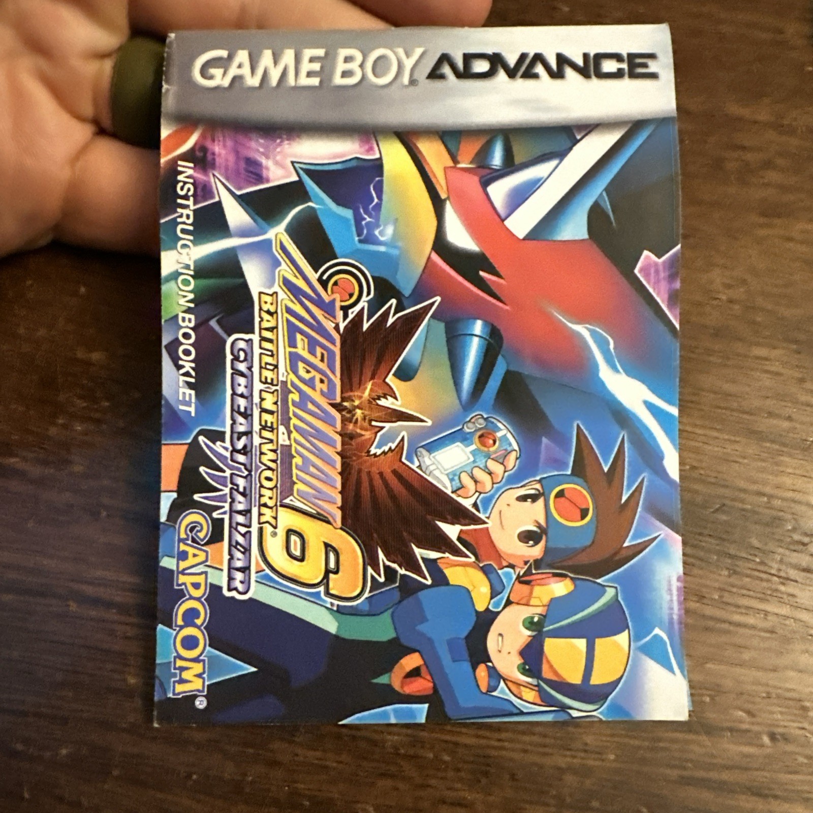 Mega Man Battle Network 6: Cybeast Falzar (Game Boy Advance GBA) Complete CIB