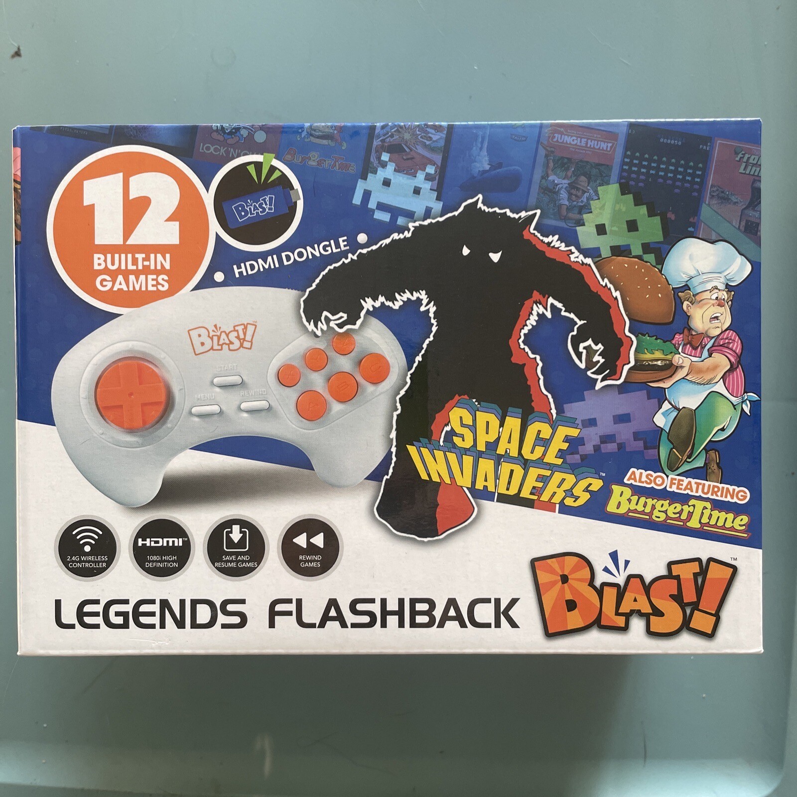 Sealed! Legends Flashback Blast! Legend Flashback BLAST! HDMI 12 Games Built-in