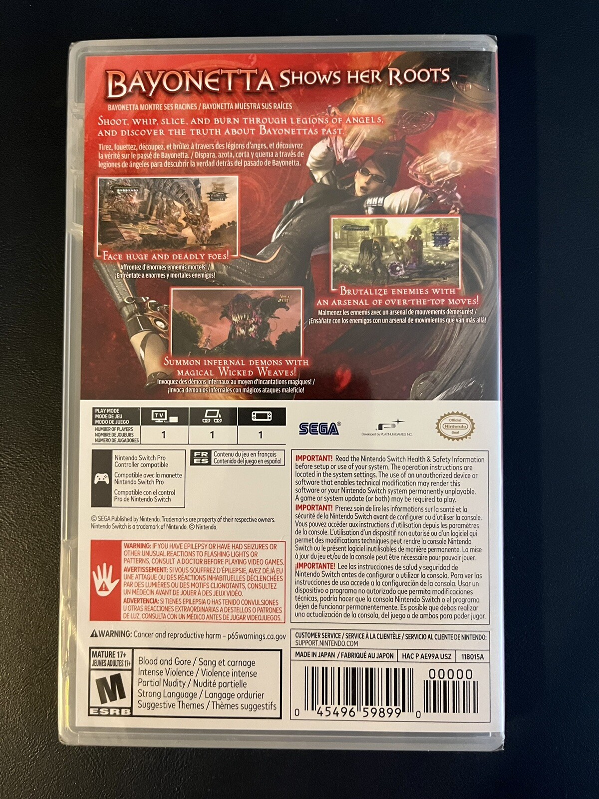 Bayonetta (Nintendo Switch) NEW