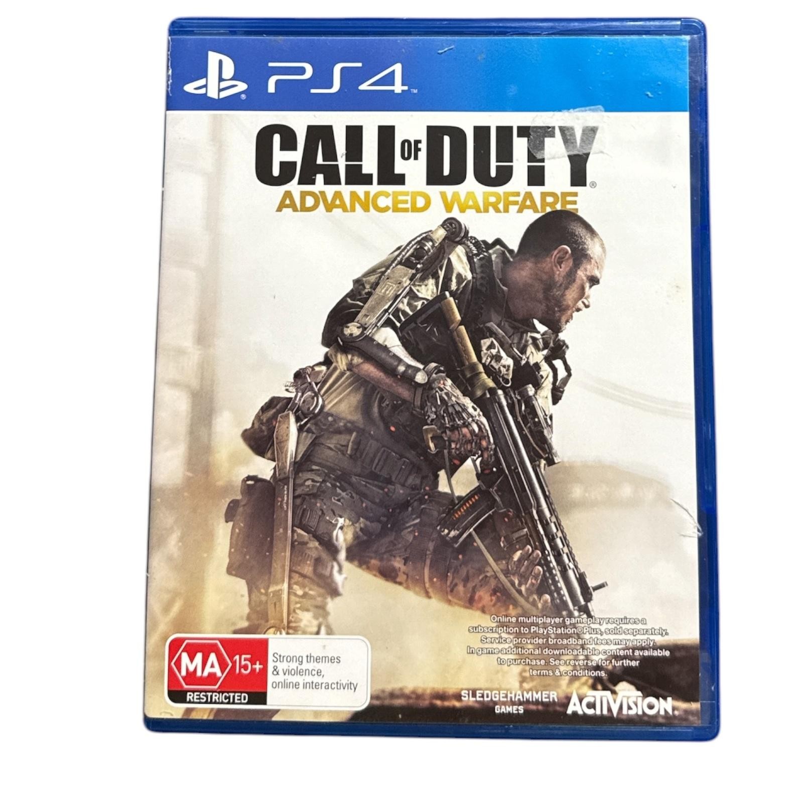 Call Of Duty Advanced Warfare PS4 Game Activision Region Free MA15+ Shooter 2014