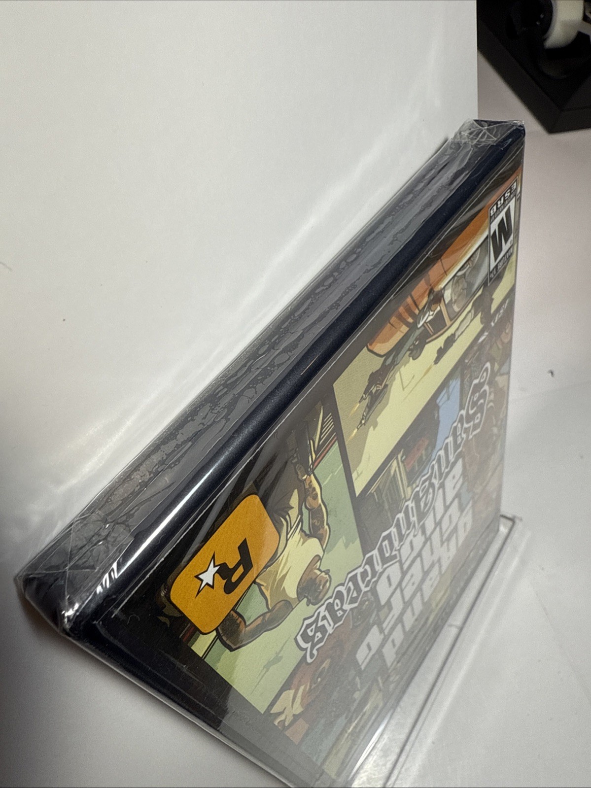 New Grand Theft Auto San Andreas Black Label Hot Coffee First Print PS2 Sealed