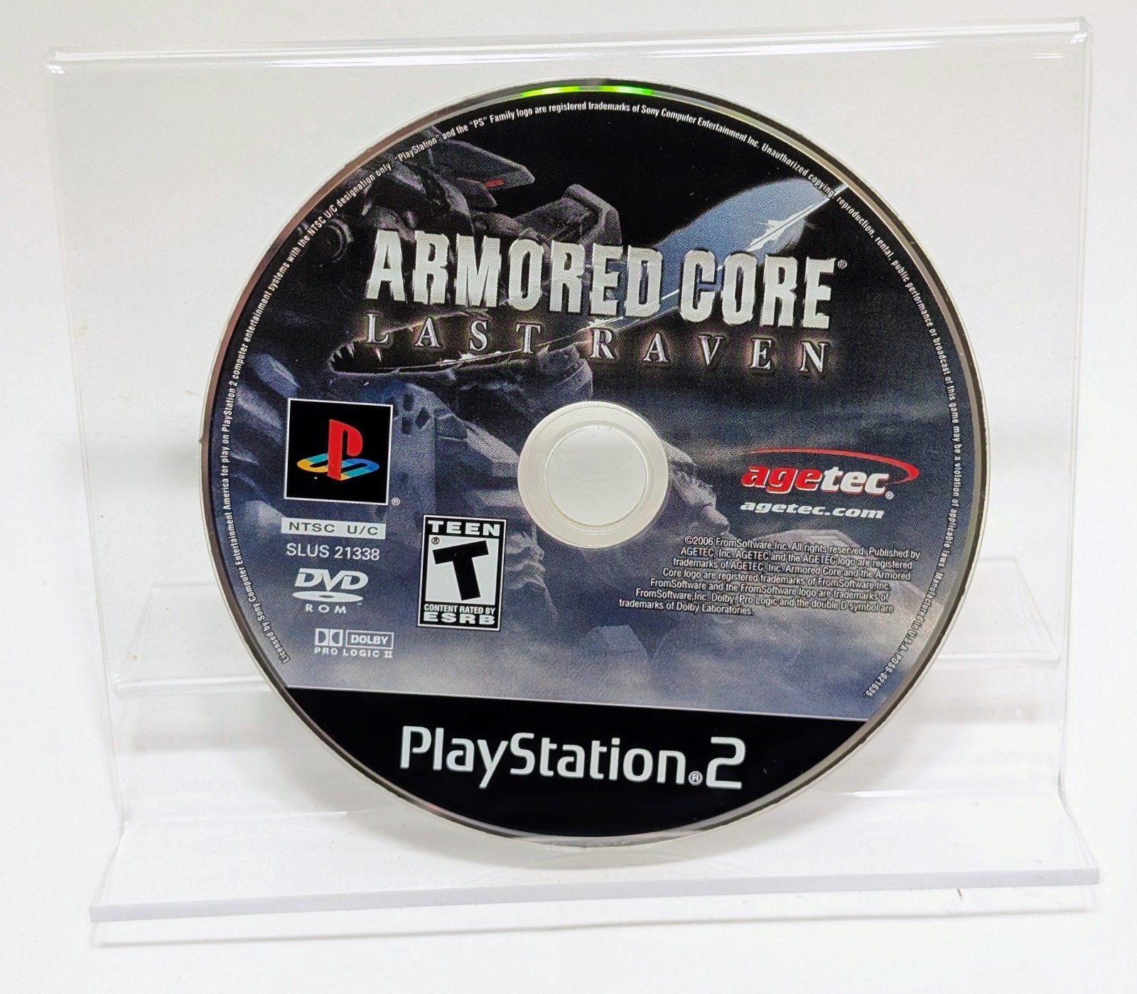 Armored Core: Last Raven (Sony PlayStation 2, PS2) Disc Only Polished & Tested