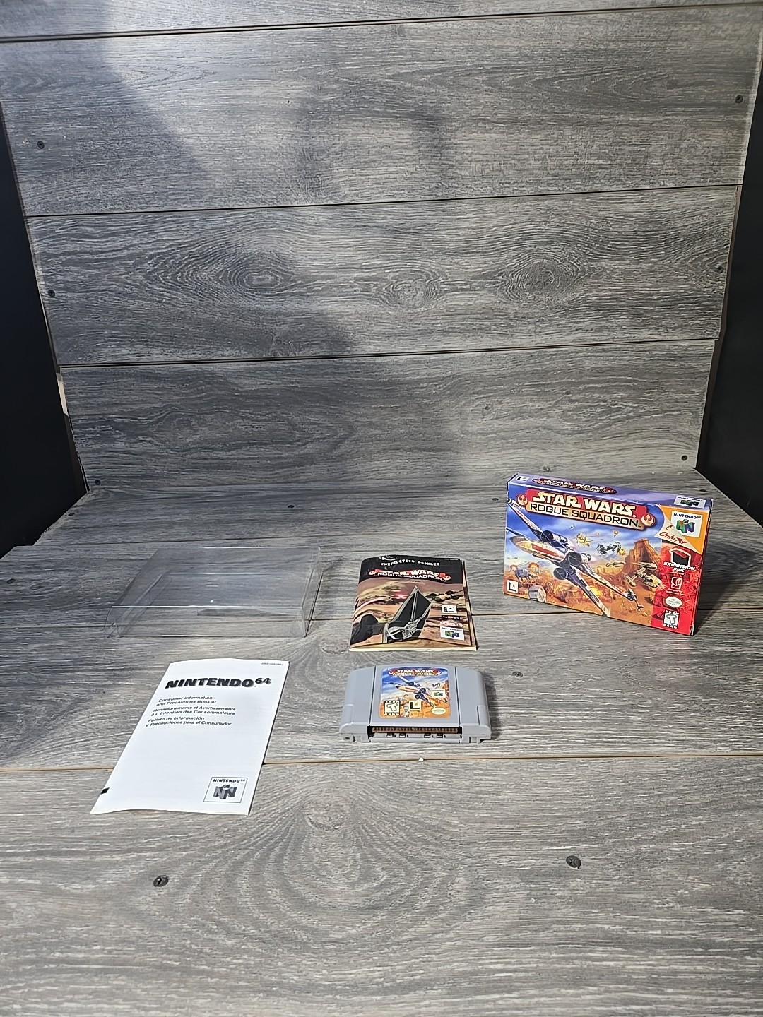 Star Wars: Rogue Squadron (64, 1998) CIB 🌟 [GREAT BOX] – Complete In Box